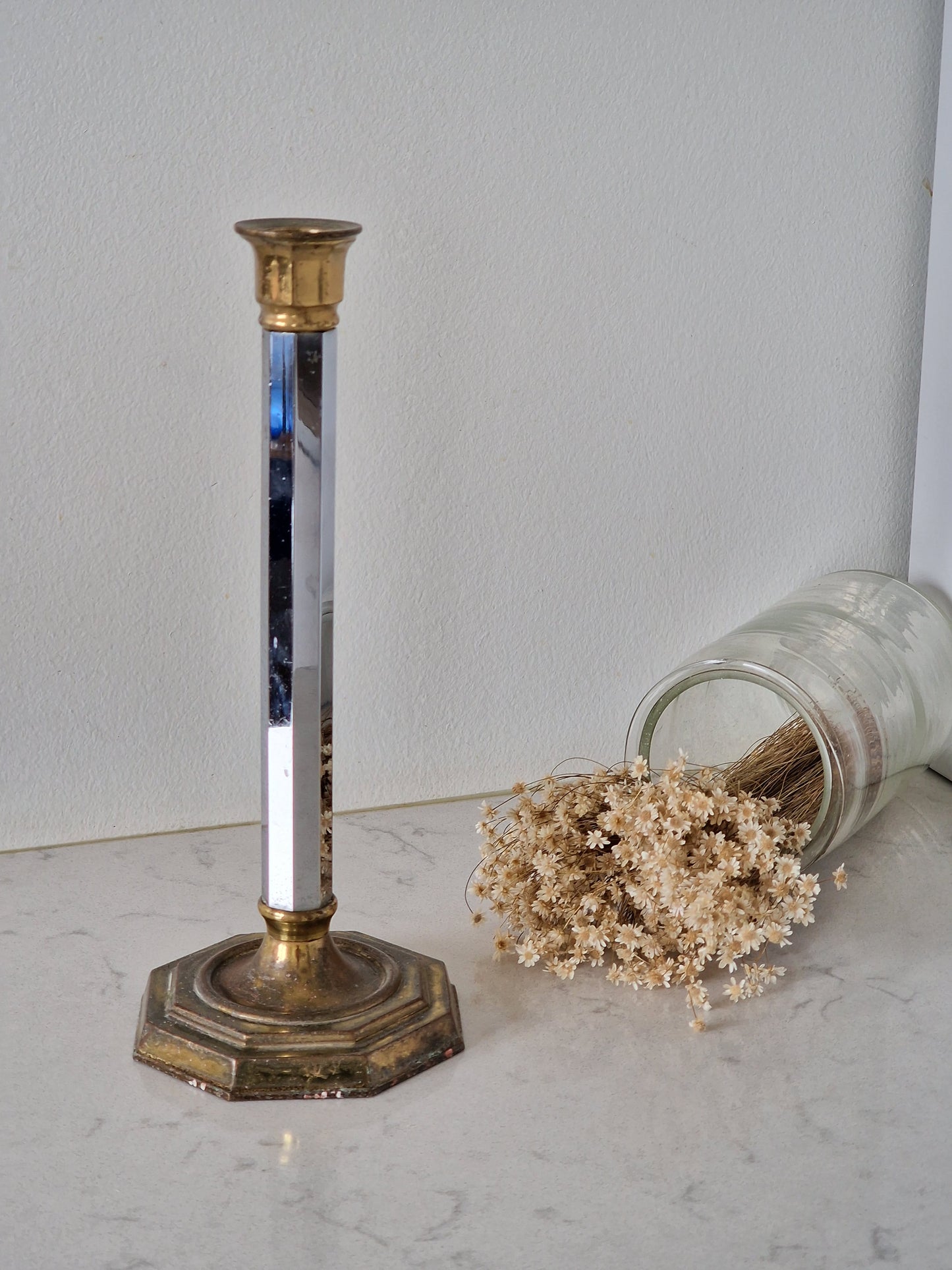 Mirror candlestick