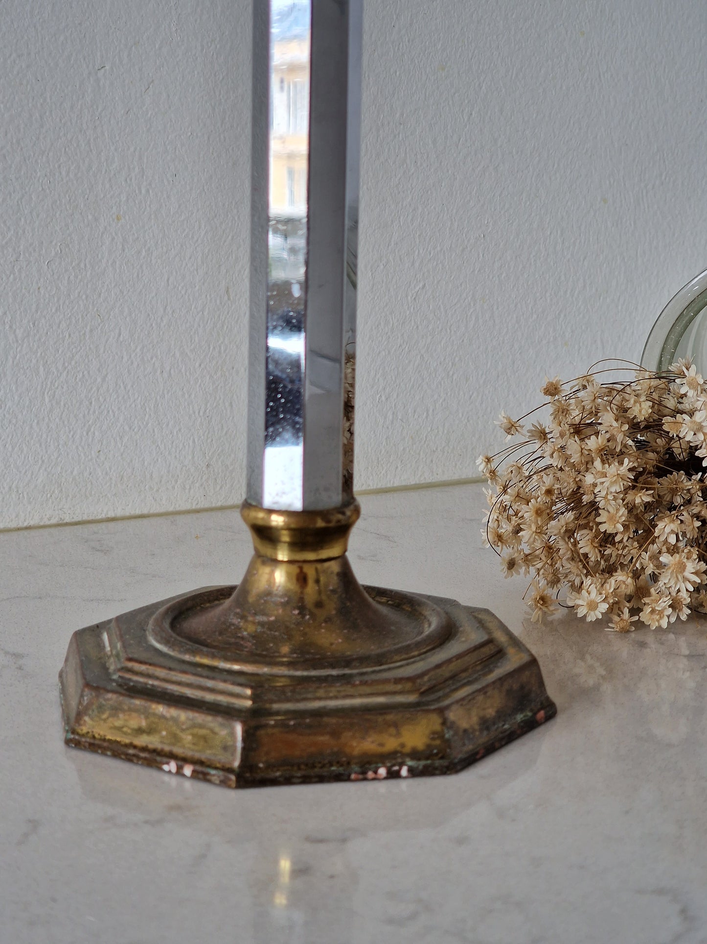 Mirror candlestick