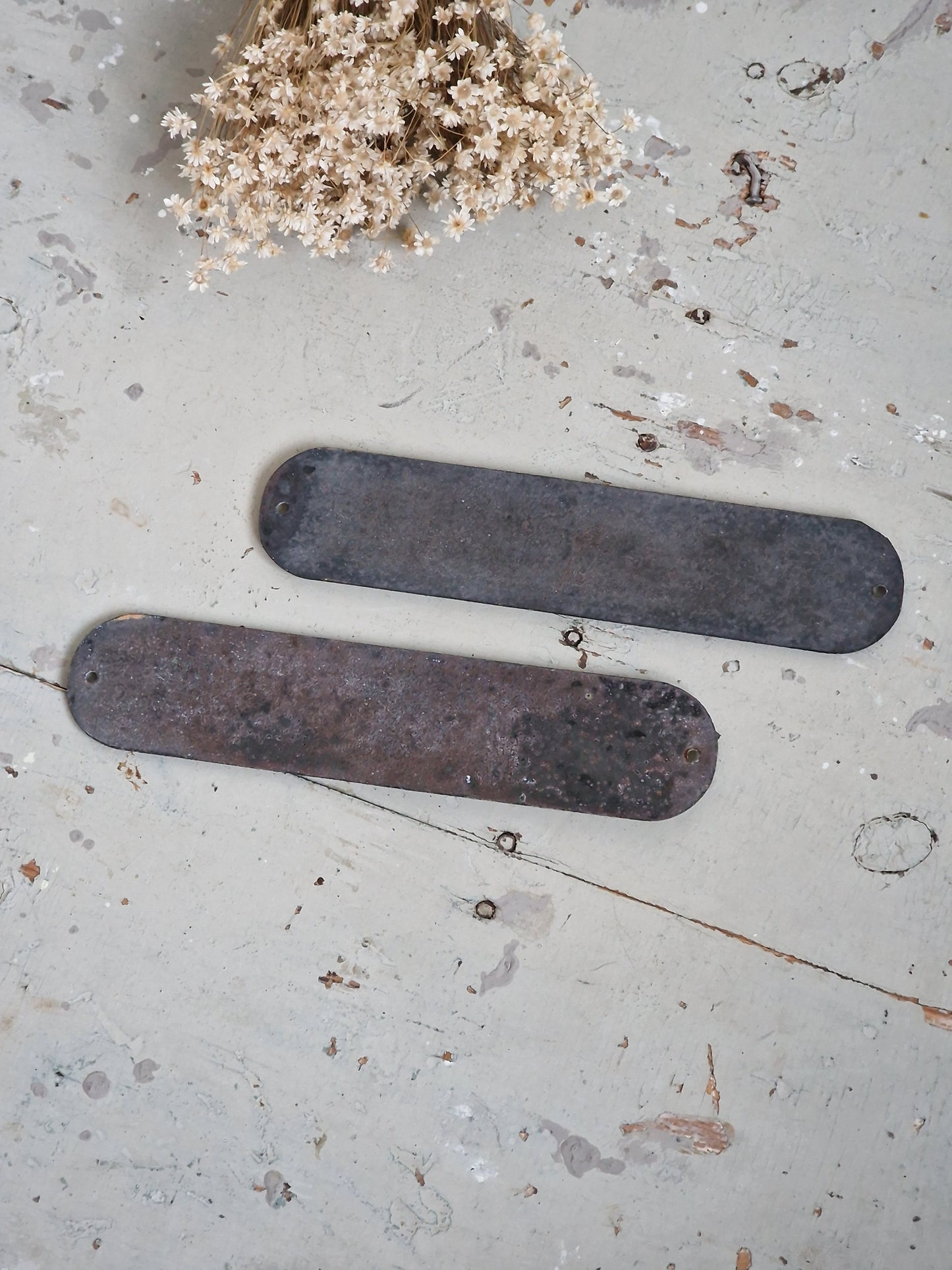 Vanhat latinankieliset emalikyltit