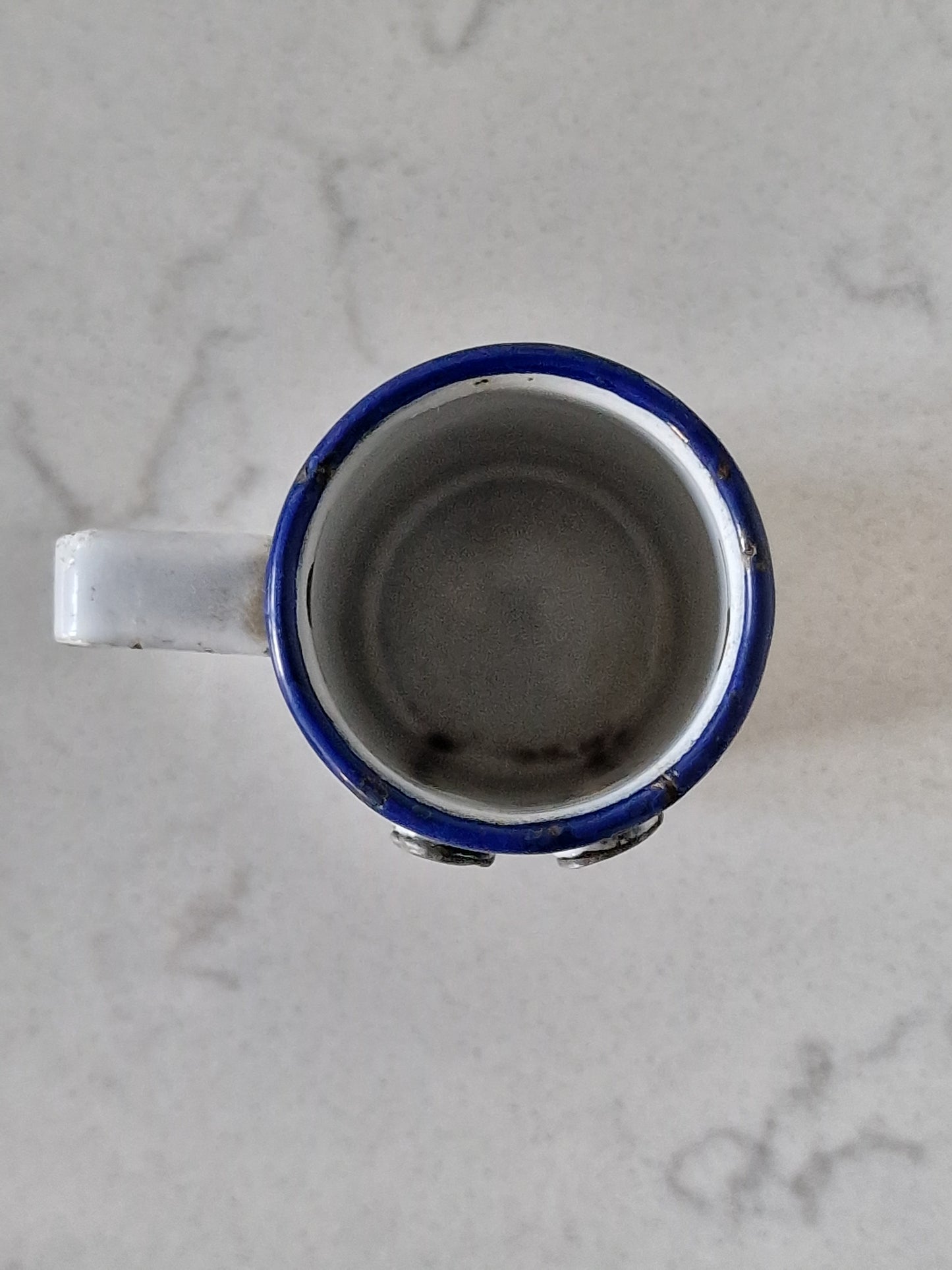 Old enamel dimensions set of 4