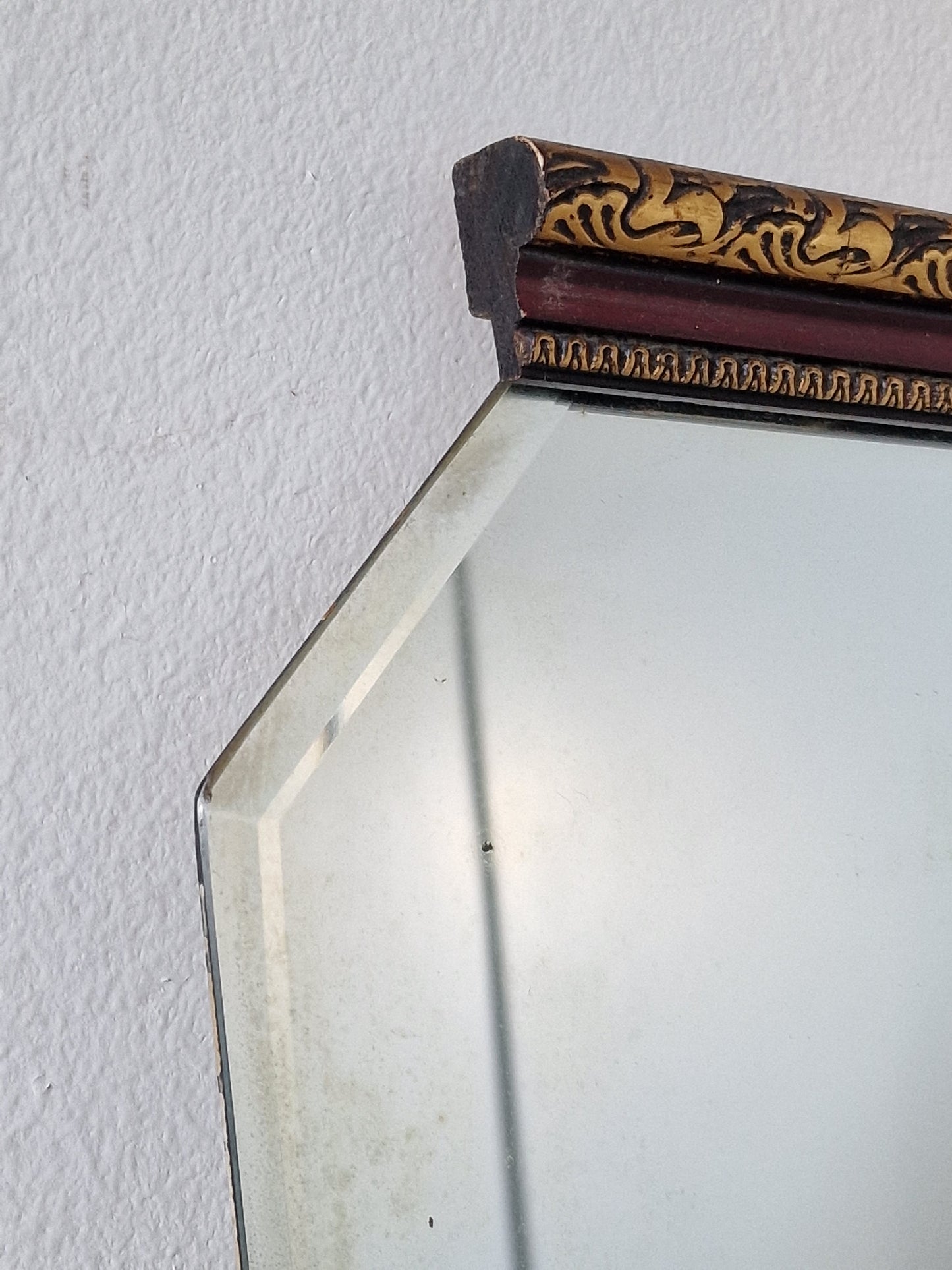Fasettihiottu Vintage-peili
