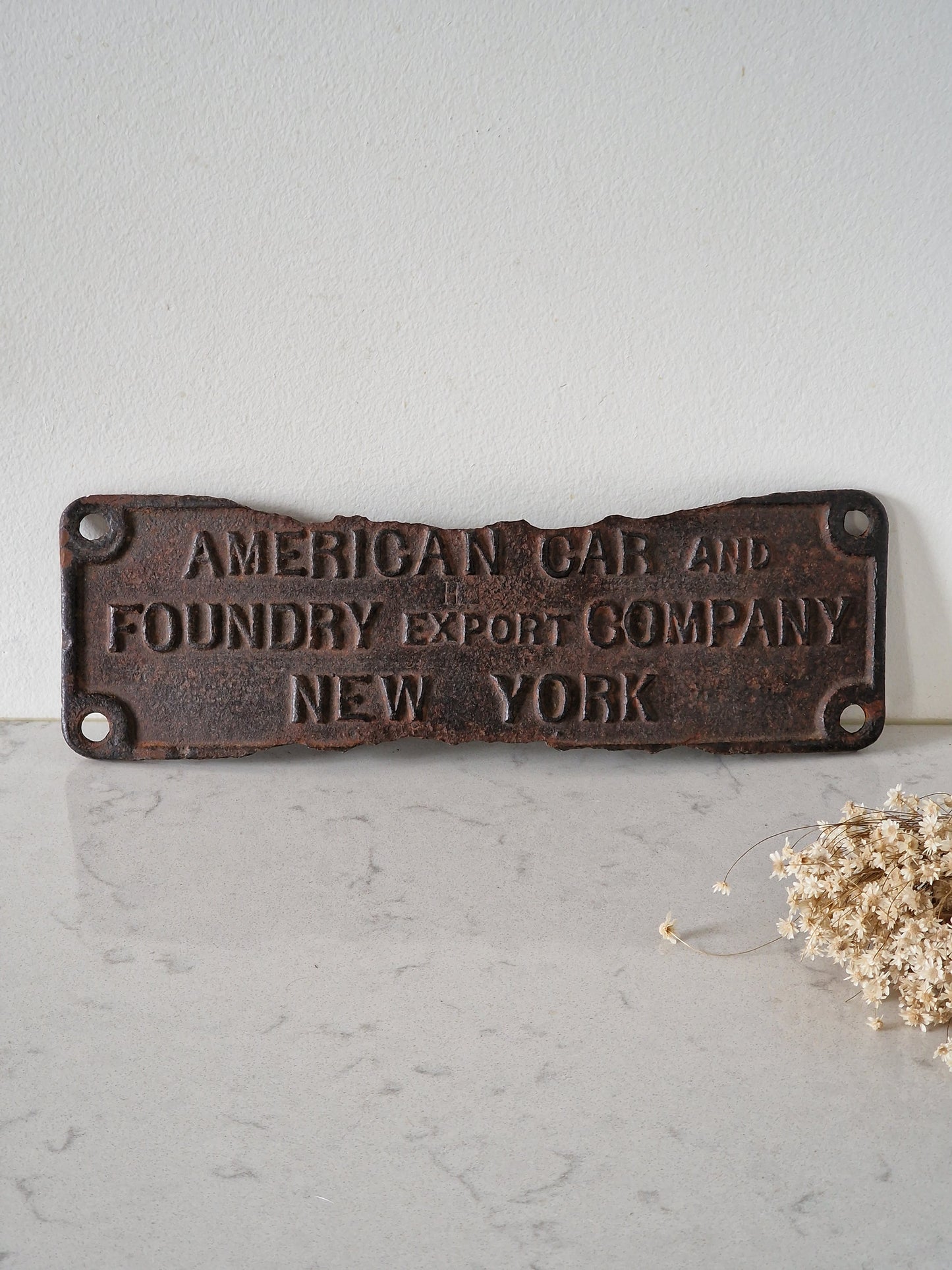 Kyltti, American Car and Foundry Export Company New York