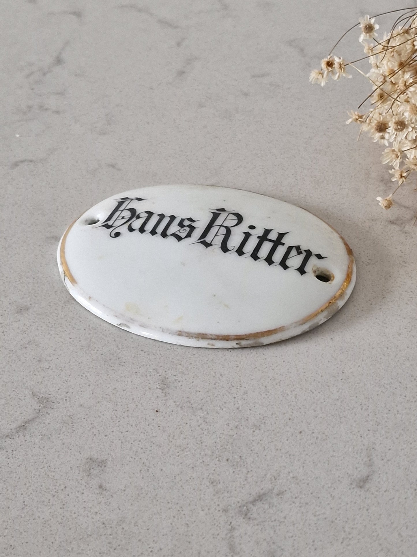 Hans Ritter posliinikyltti