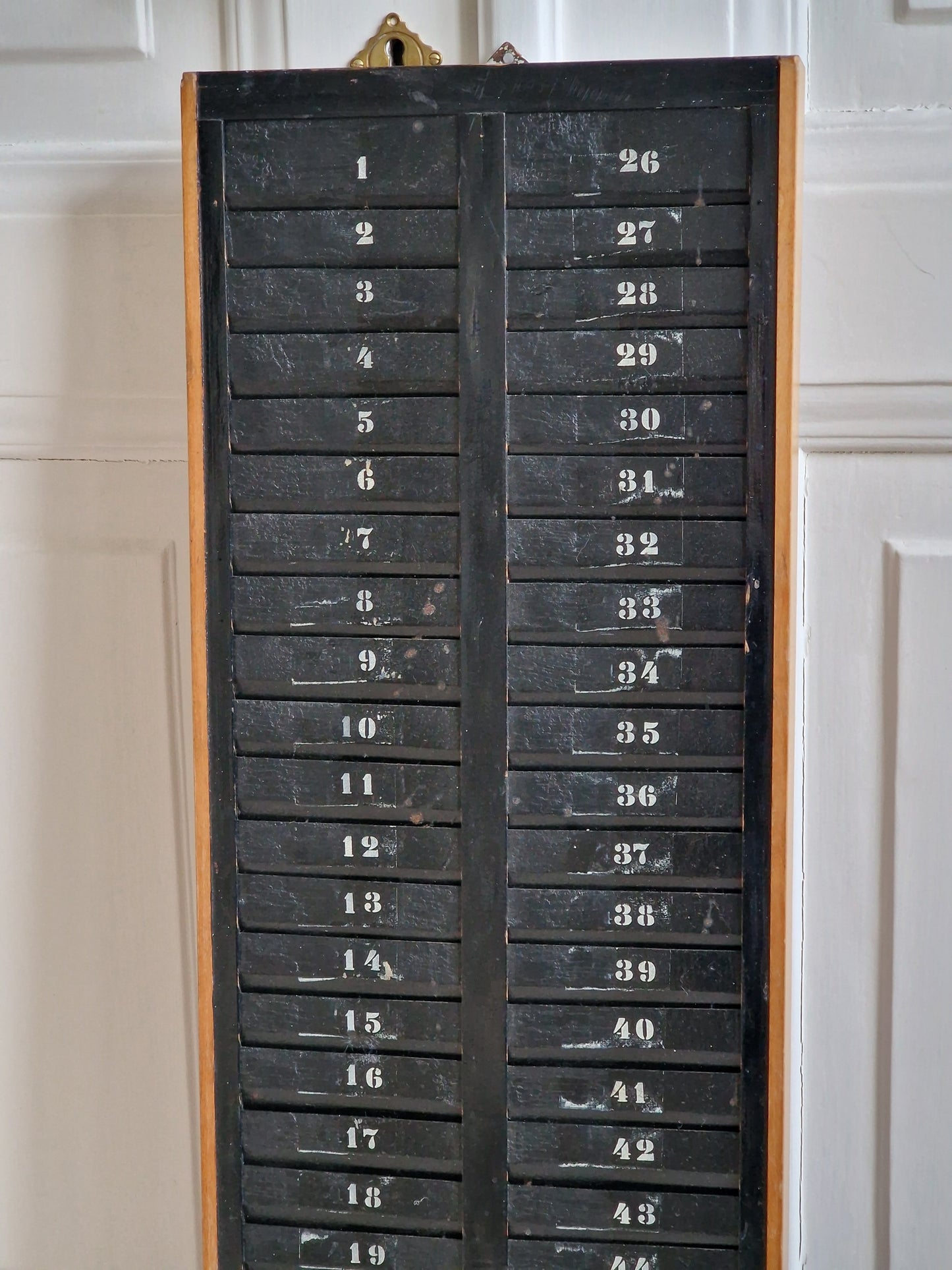 Vintage kellokorttiteline