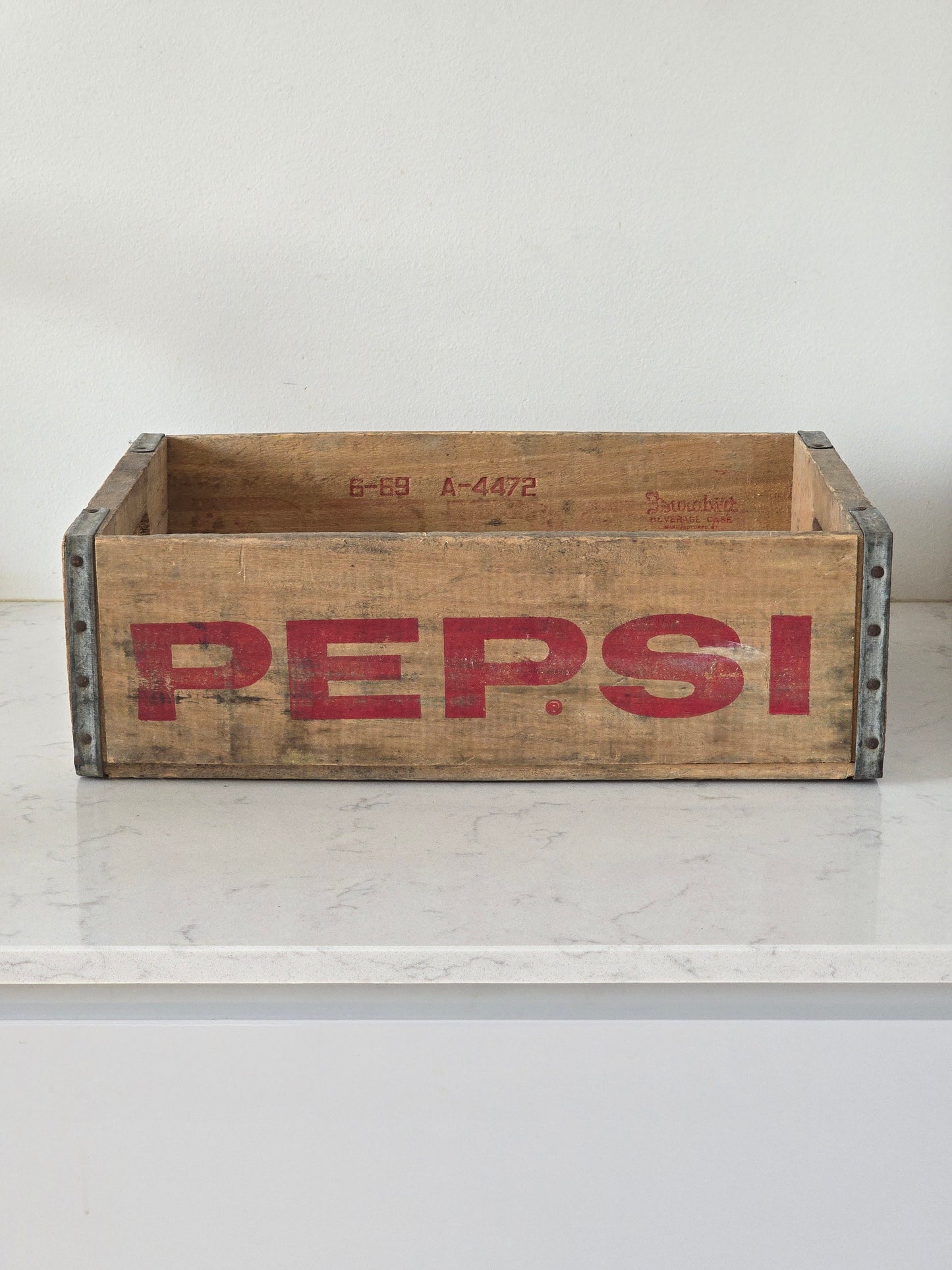 Vintage Pepsi puulaatikko