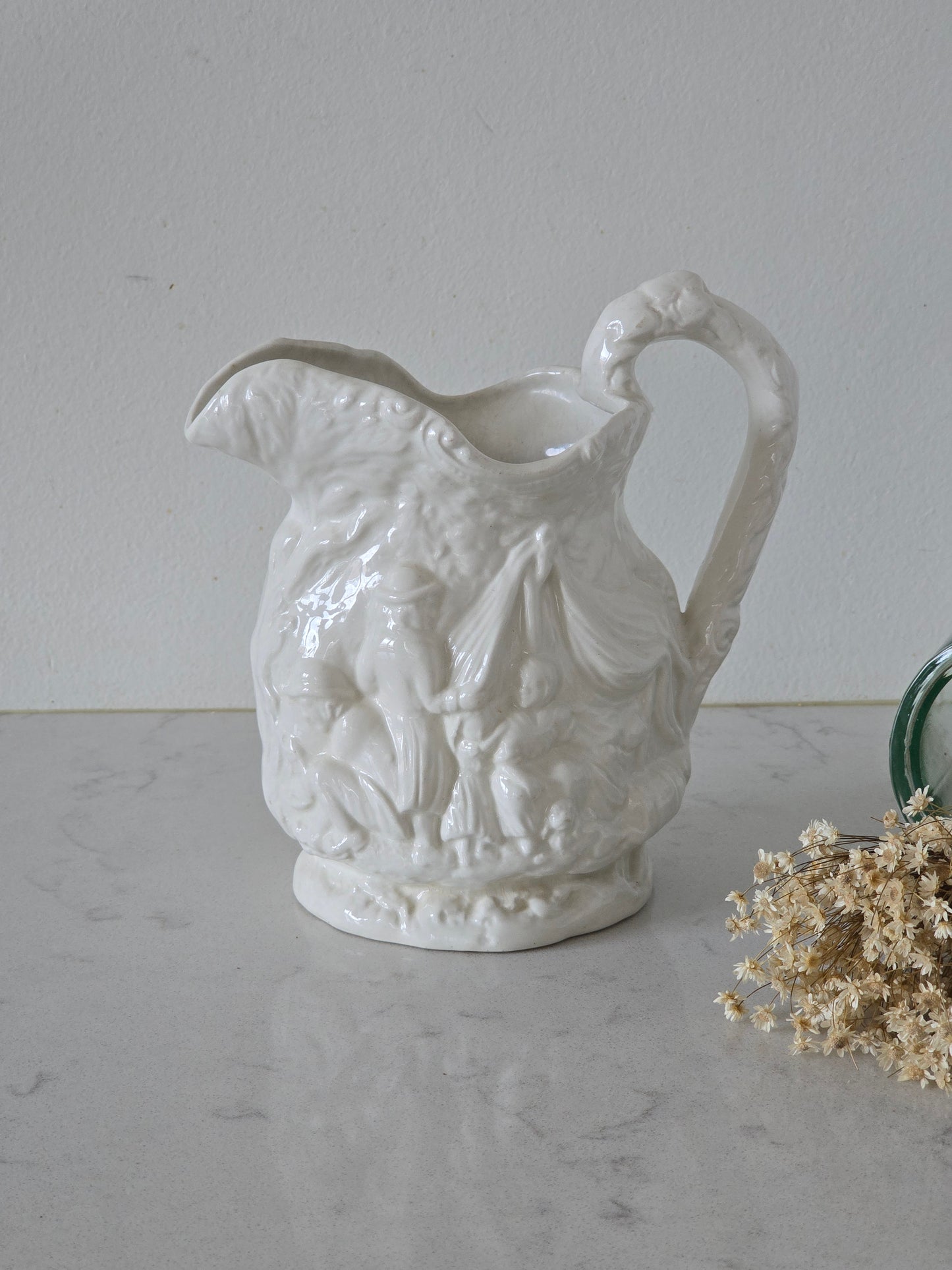 Vanha vintage kannu Burleigh Englanti