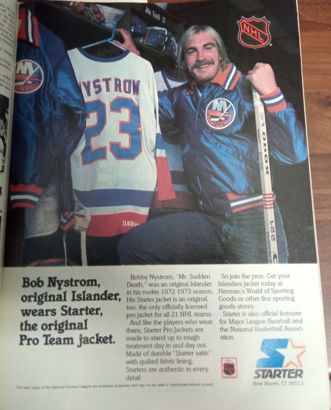 80's NHL NY Islanders vintage takki