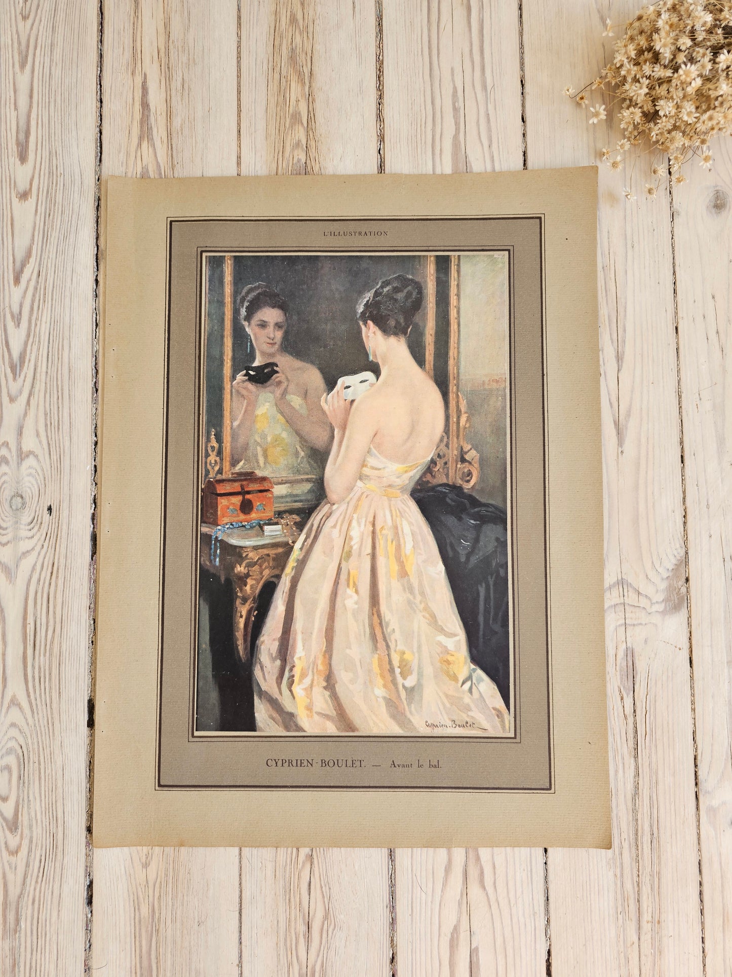 Vanha ranskalainen mainos, 1920-luku