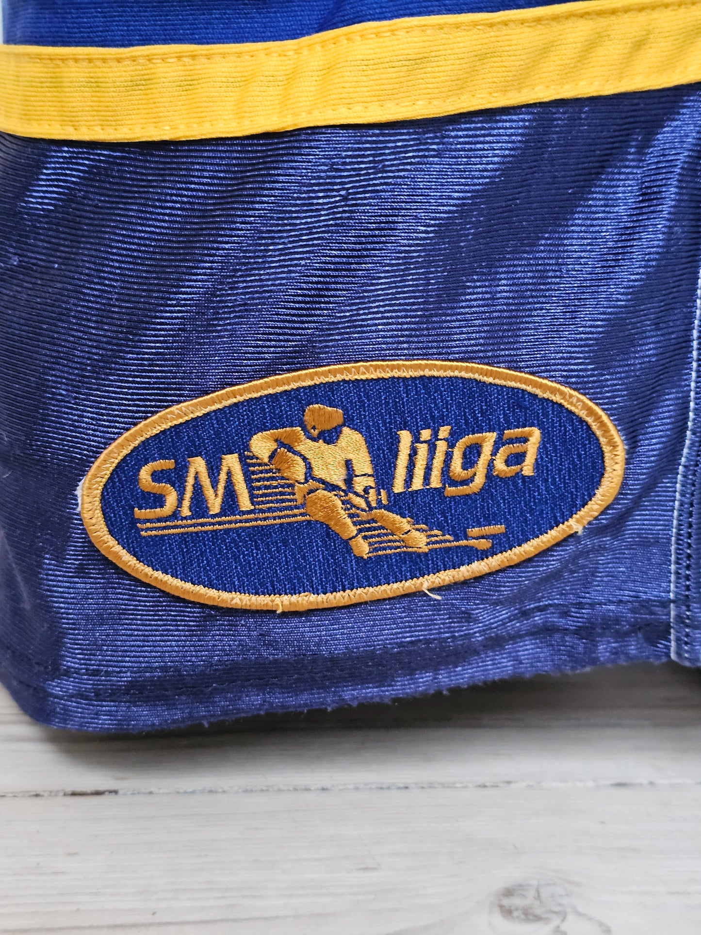Vintage sm-liiga gameworn pelipaita joonas jääskeläinen
