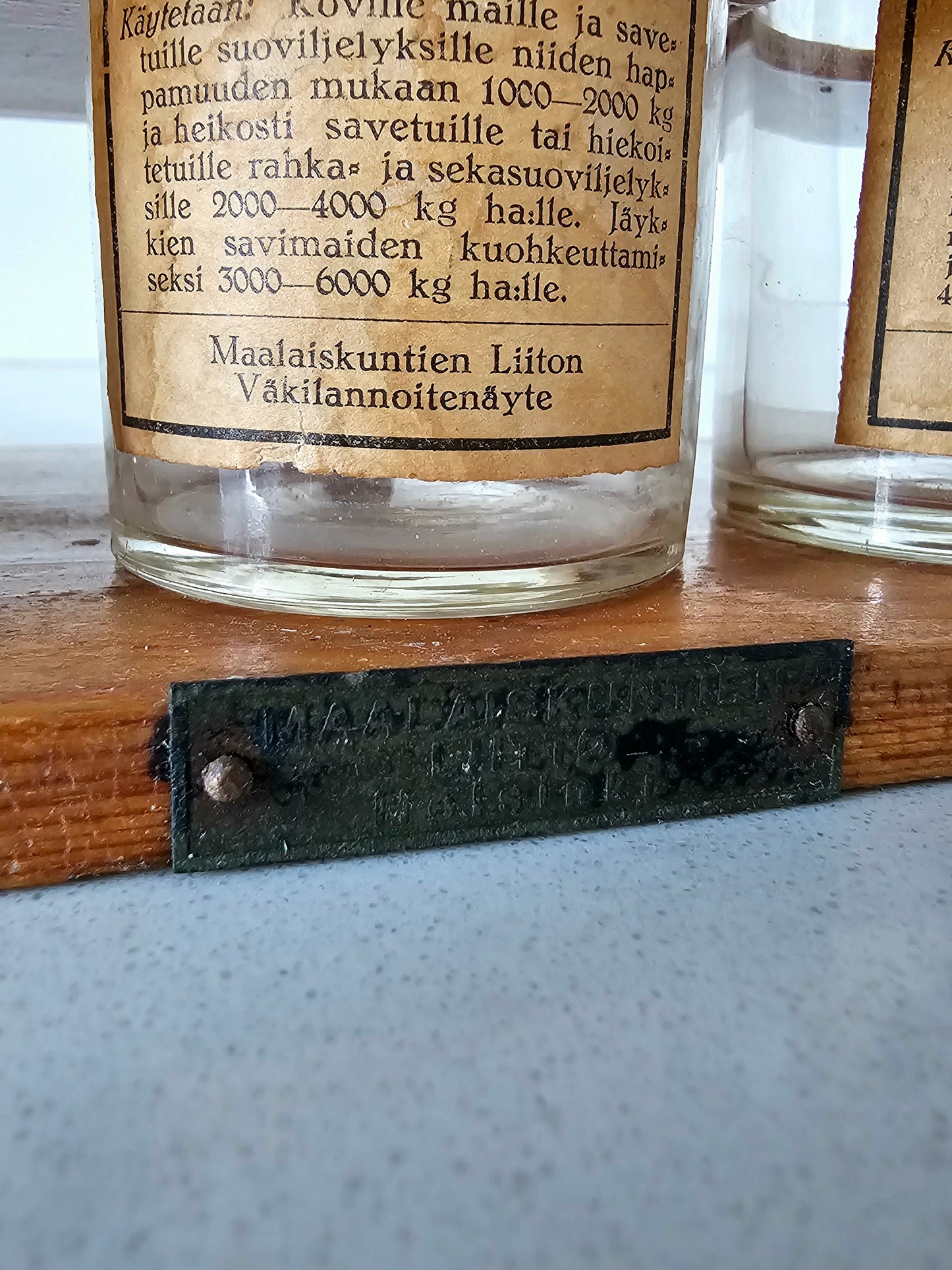 Antiikki näytepullot