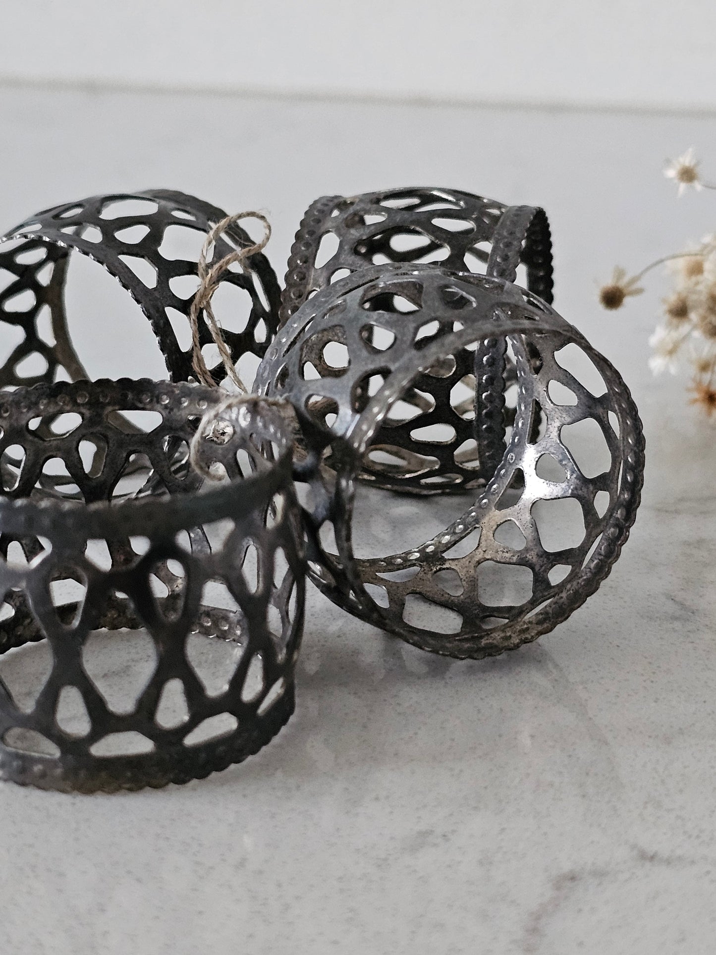 Servettirenkaat 4 kpl