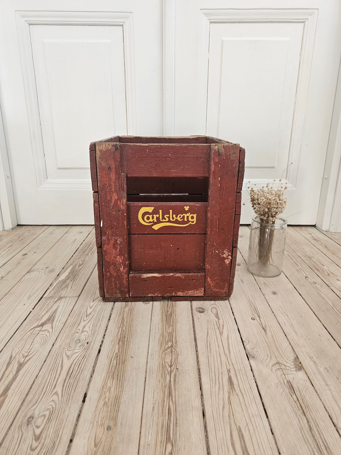 Carlsberg puulaatikko