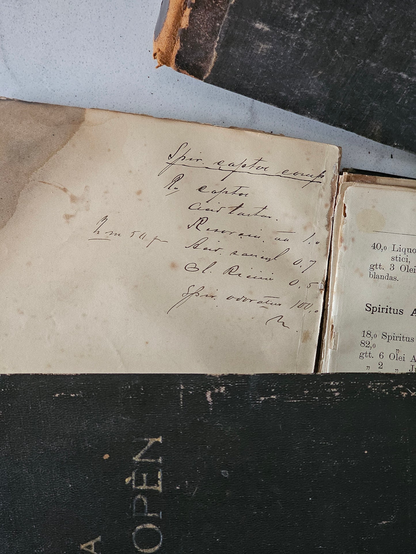 Vanhat apteekin kirjat