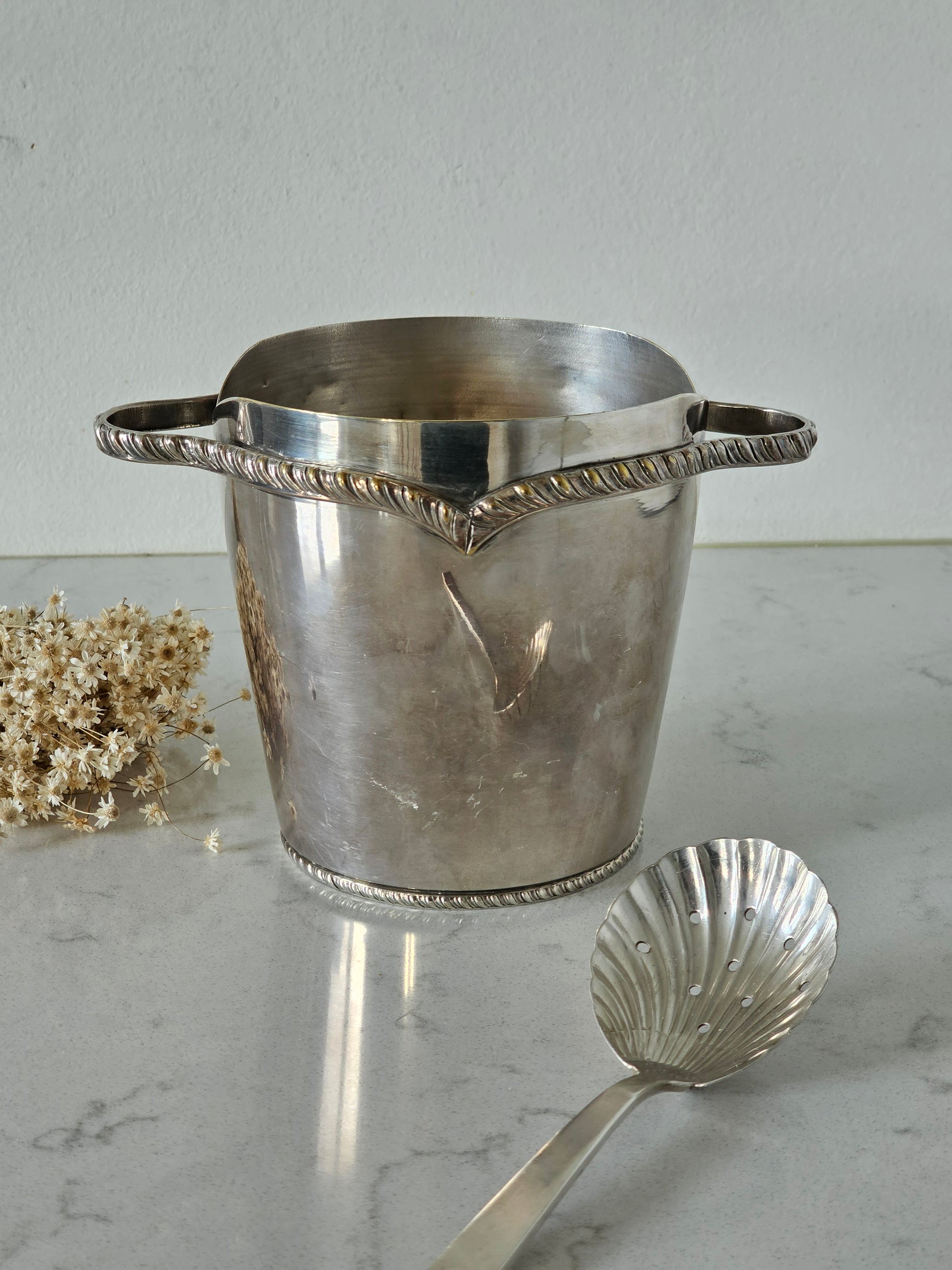Vintage jääpala-astia