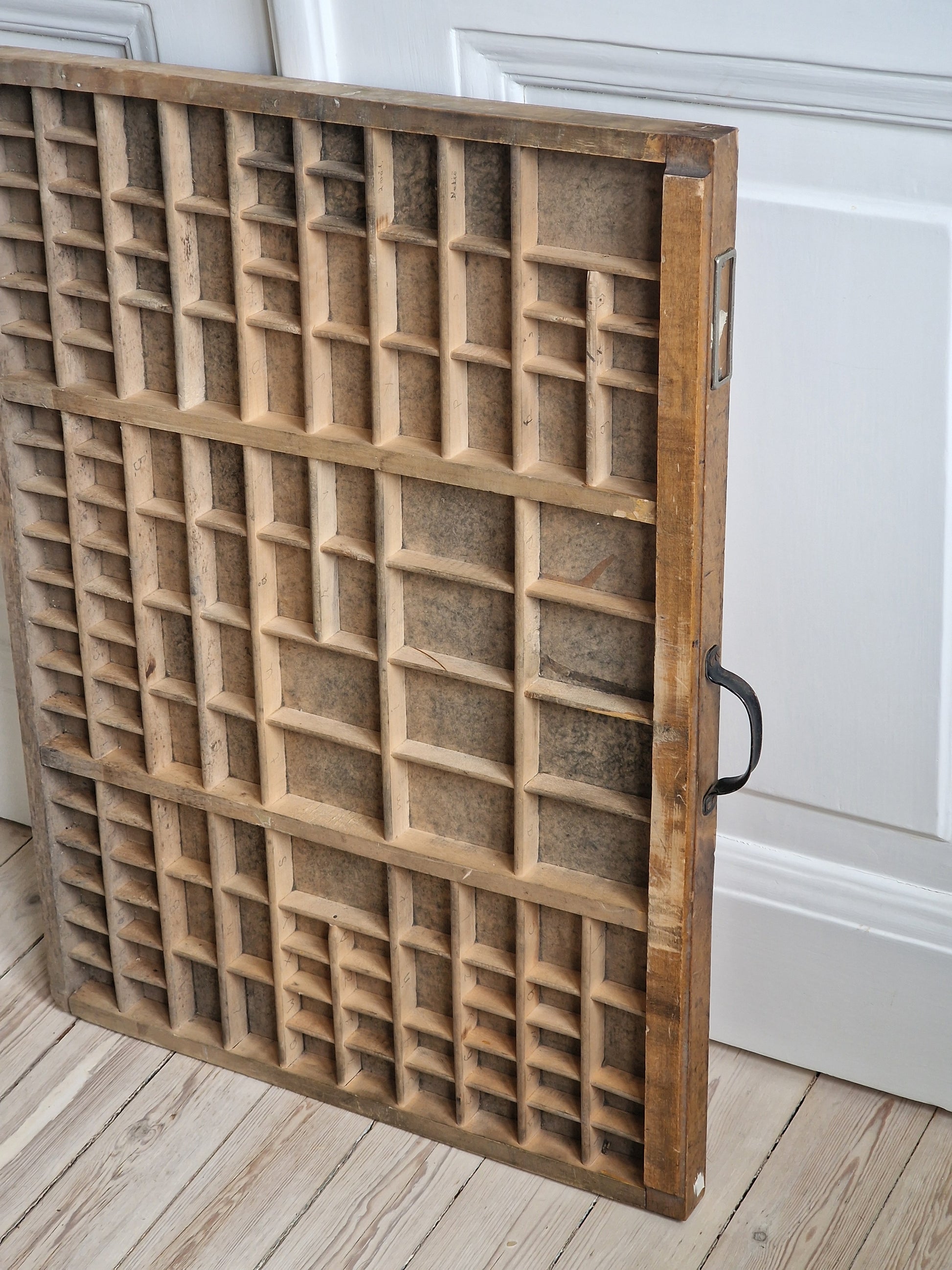 Vintage kirjapainokasti