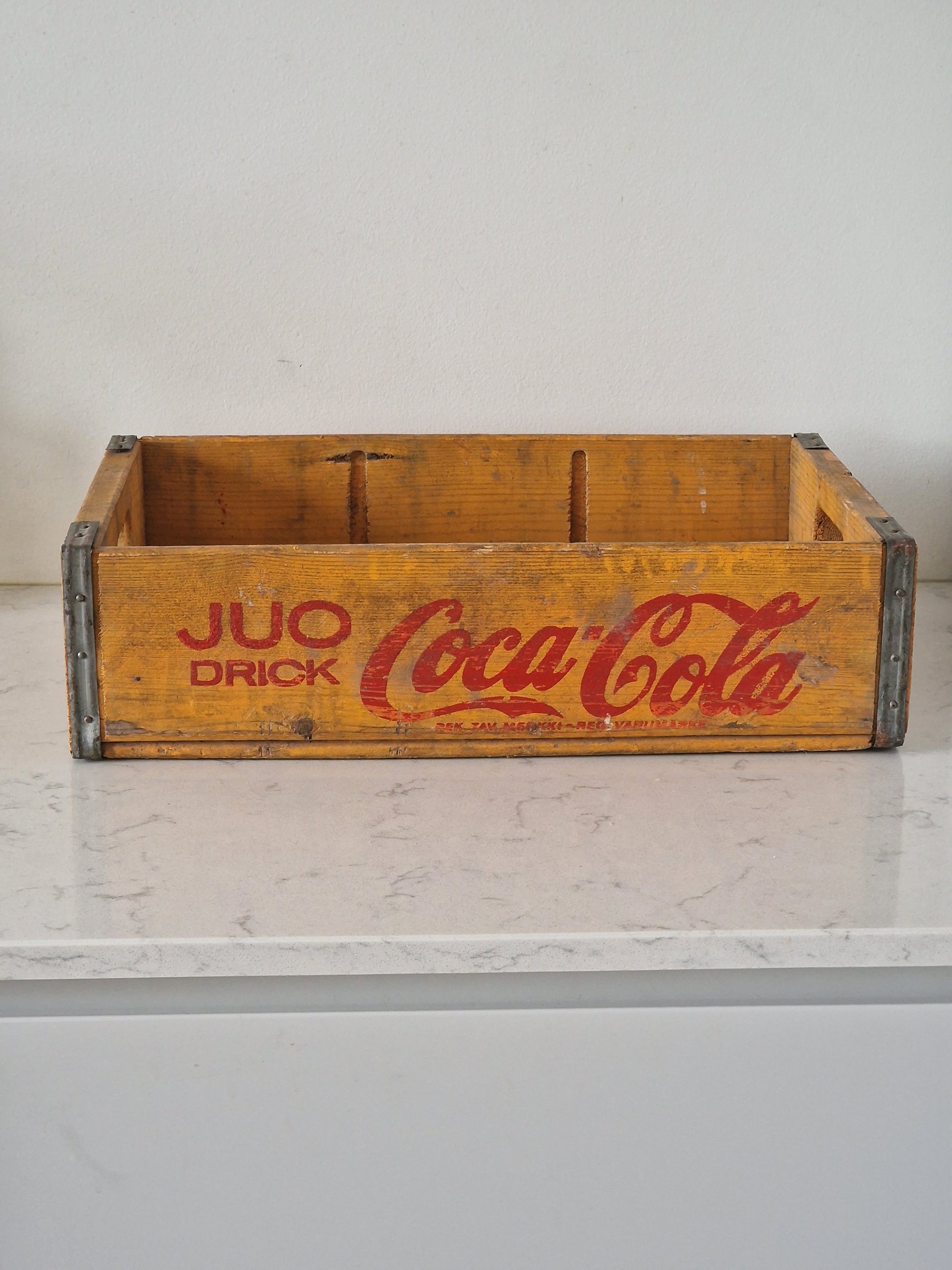 Vintage Coca Cola laatikko