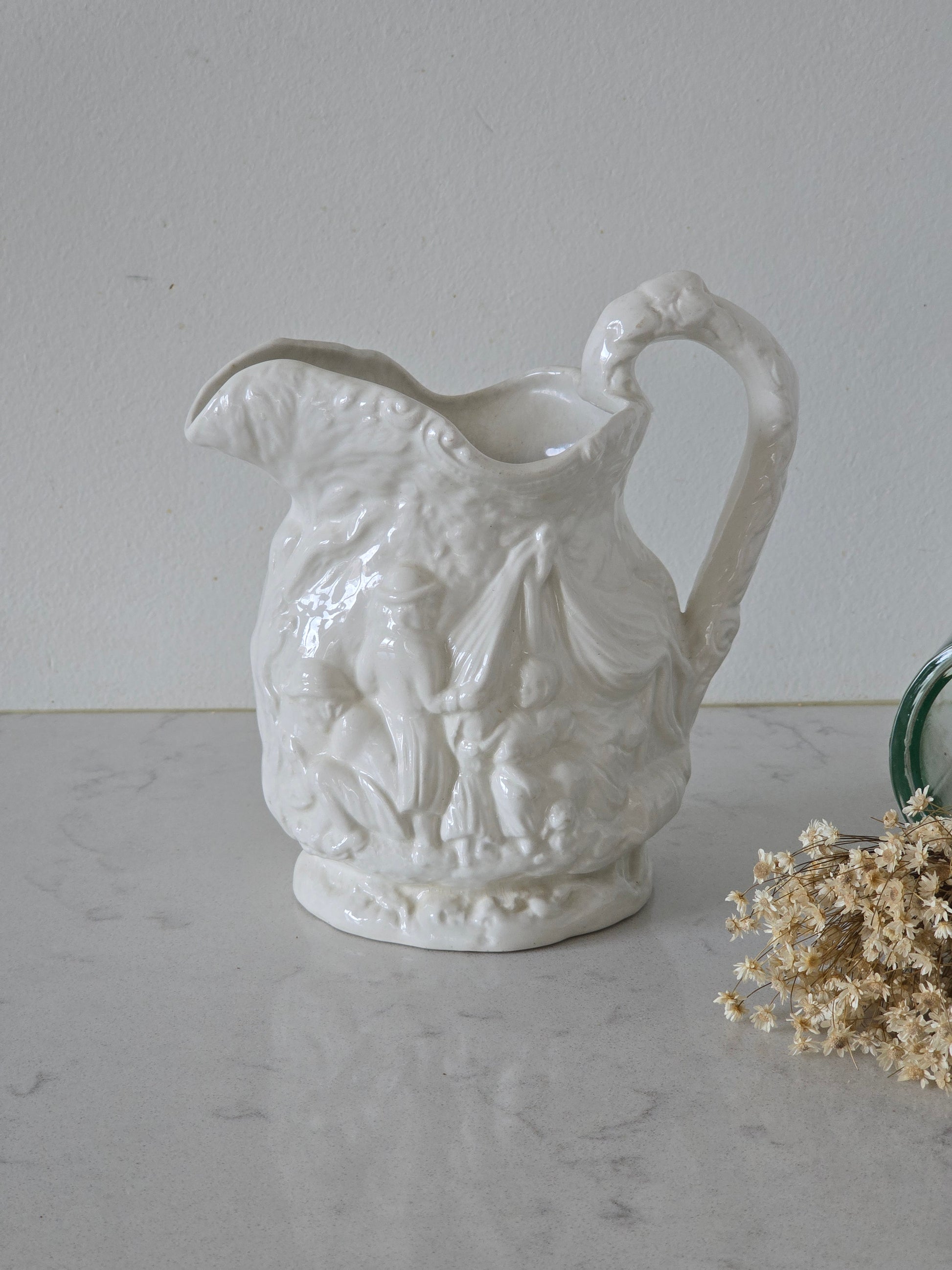 Vanha vintage kannu Burleigh Englanti