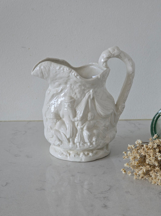 Vanha vintage kannu Burleigh Englanti