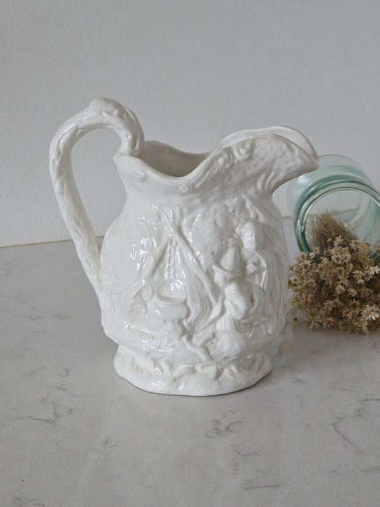 Vanha keraaminen kannu Burleigh Englanti