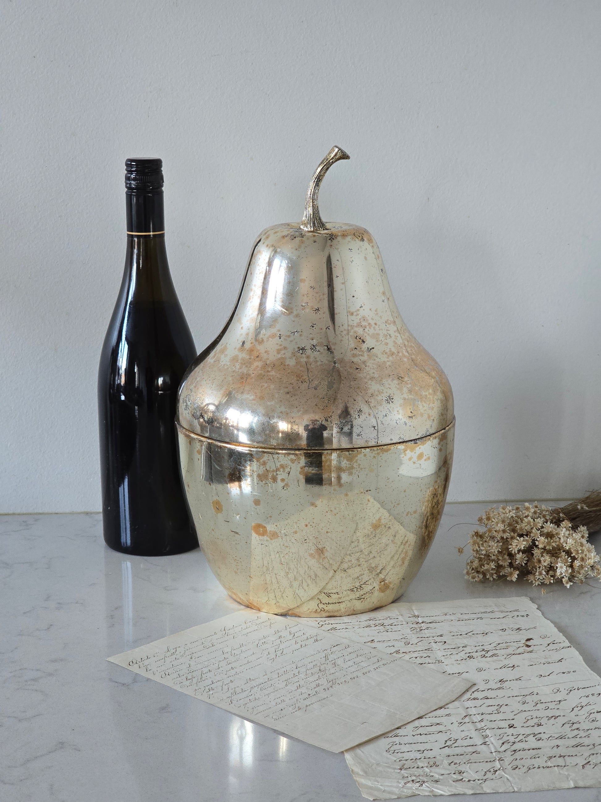 Italialainen vintage päärynä viinicooler