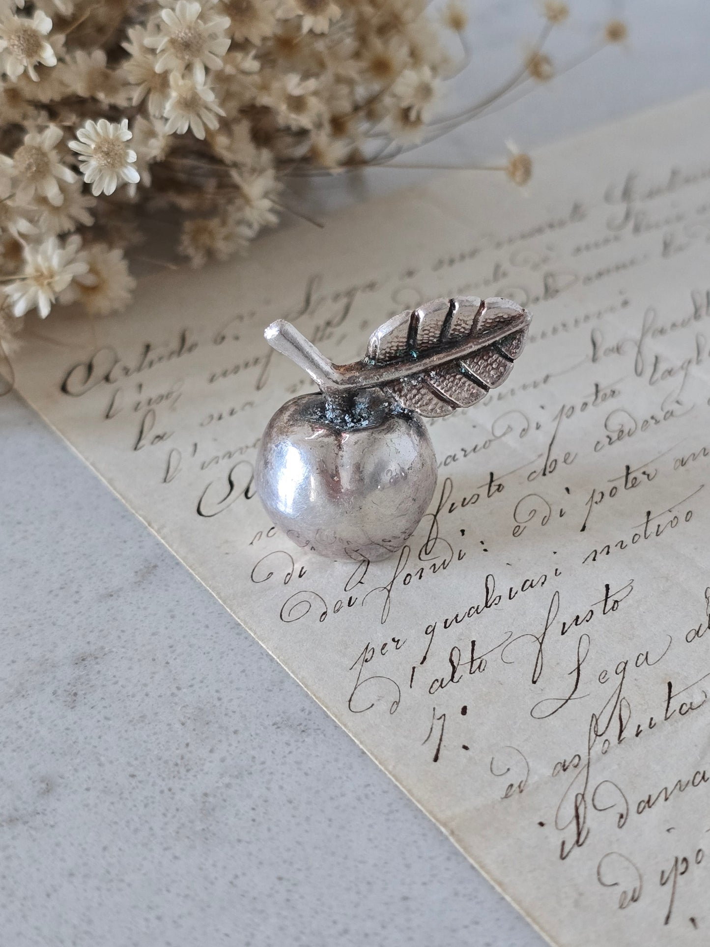 Uushopeiset omena-korttipidikkeet