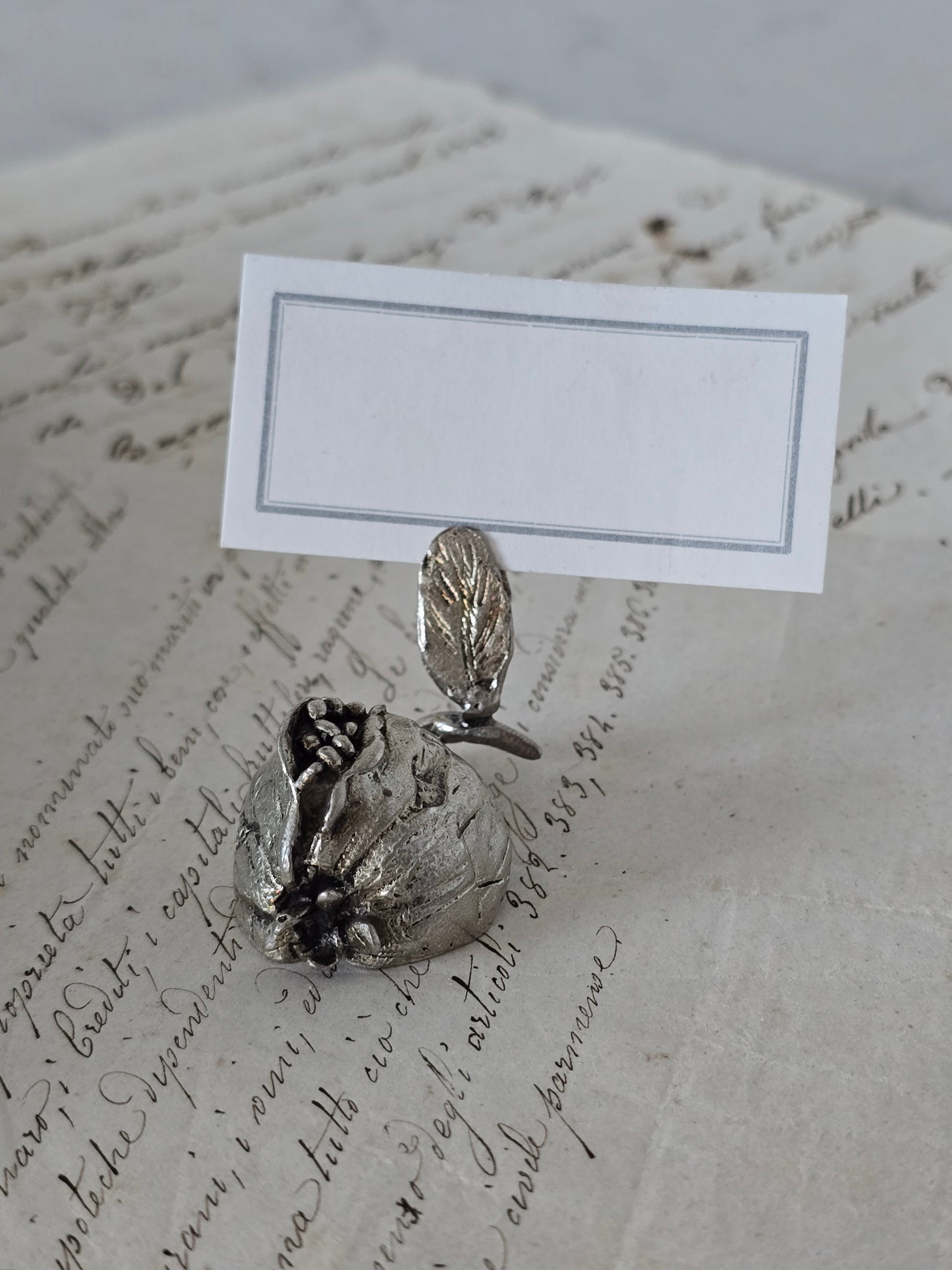 Italialainen vintage korttipidikesetti