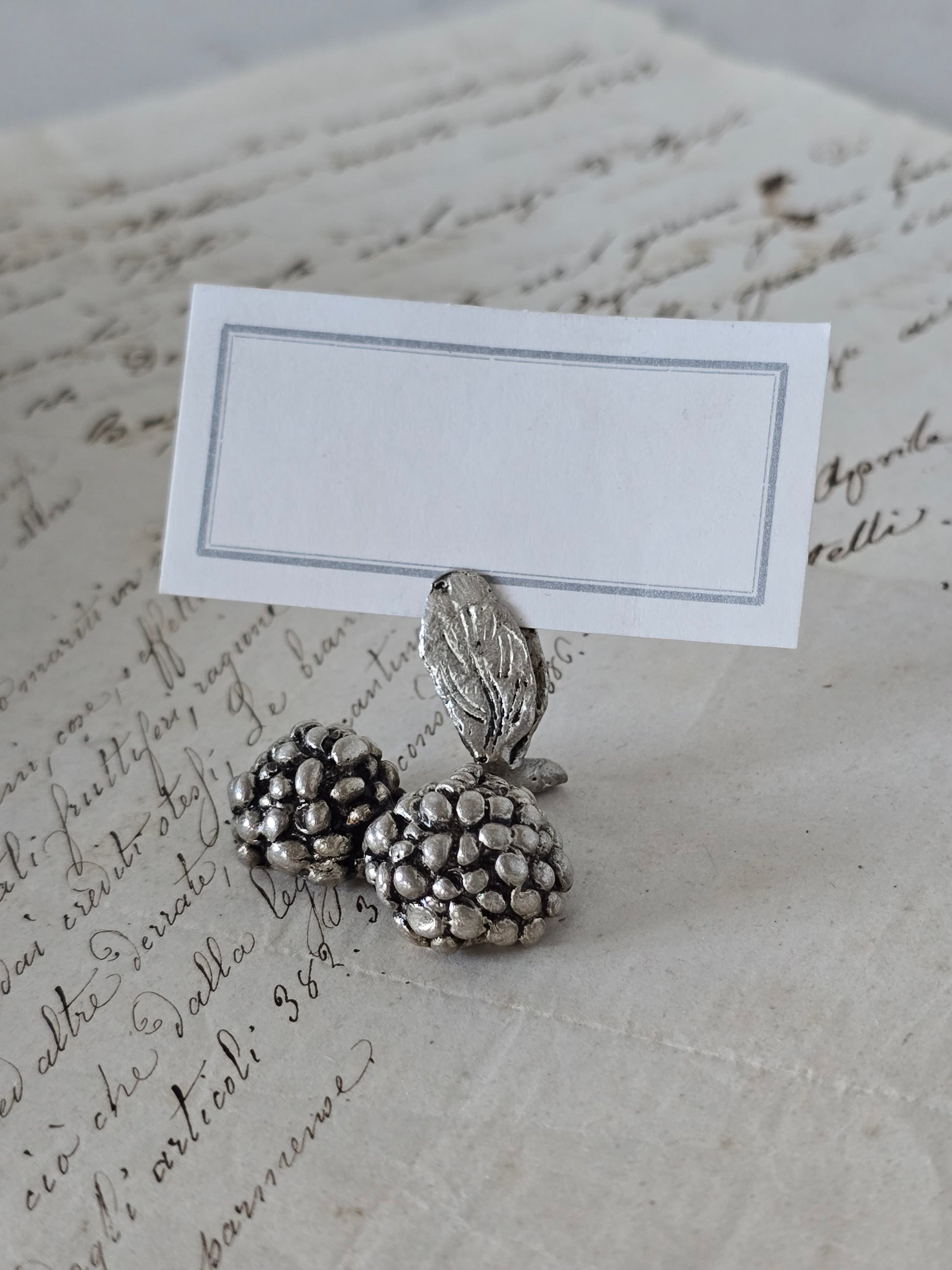 Italialainen vintage korttipidikesetti