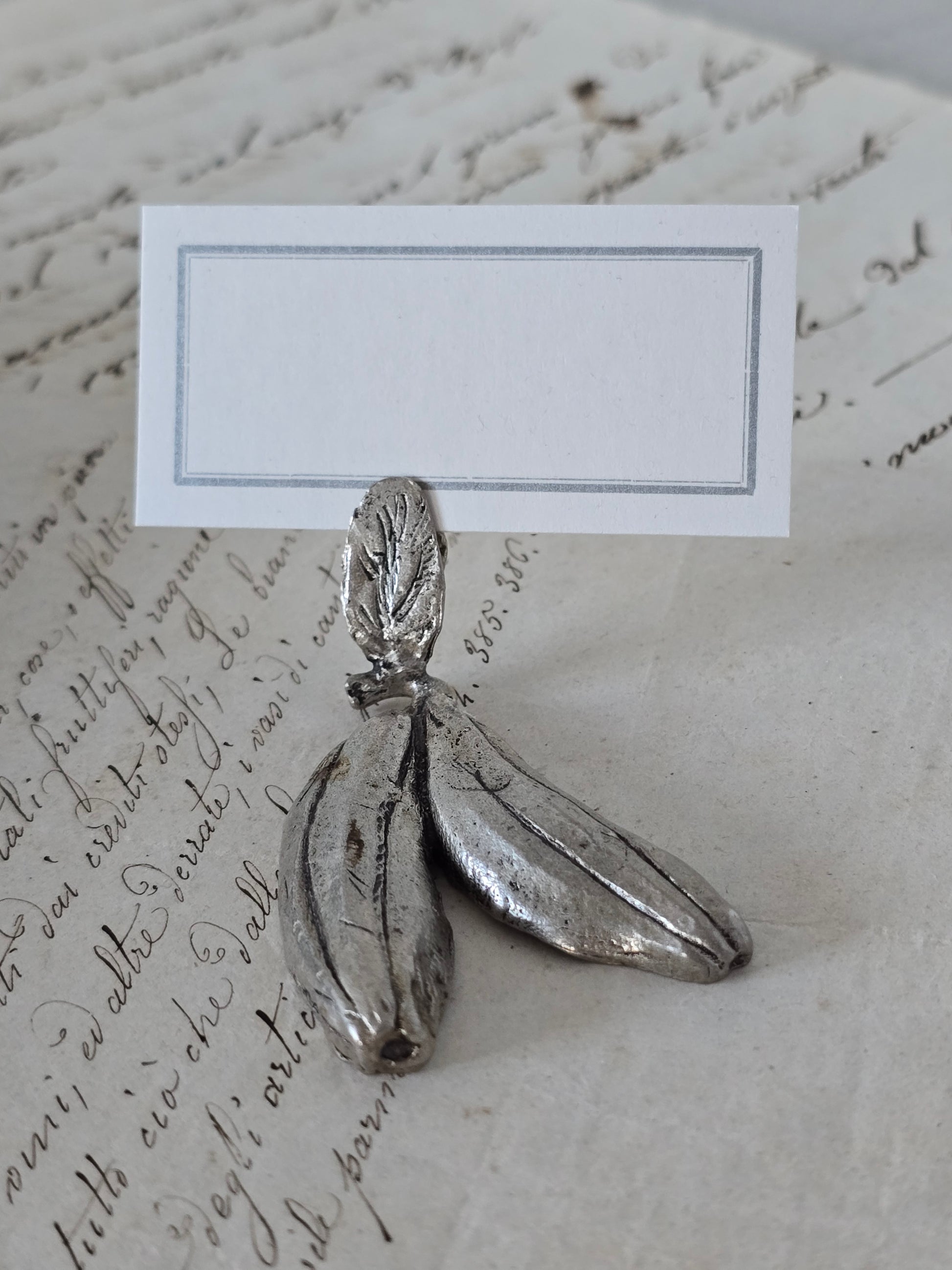 Italialainen vintage korttipidikesetti