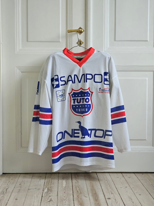 Tuto 90`s vintage fanipaita Leinonen