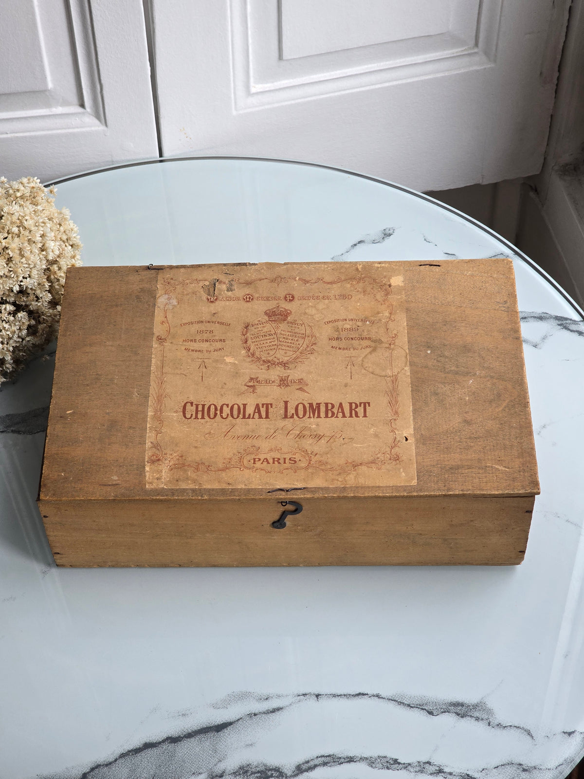 Chocolat Lombart puulaatikko