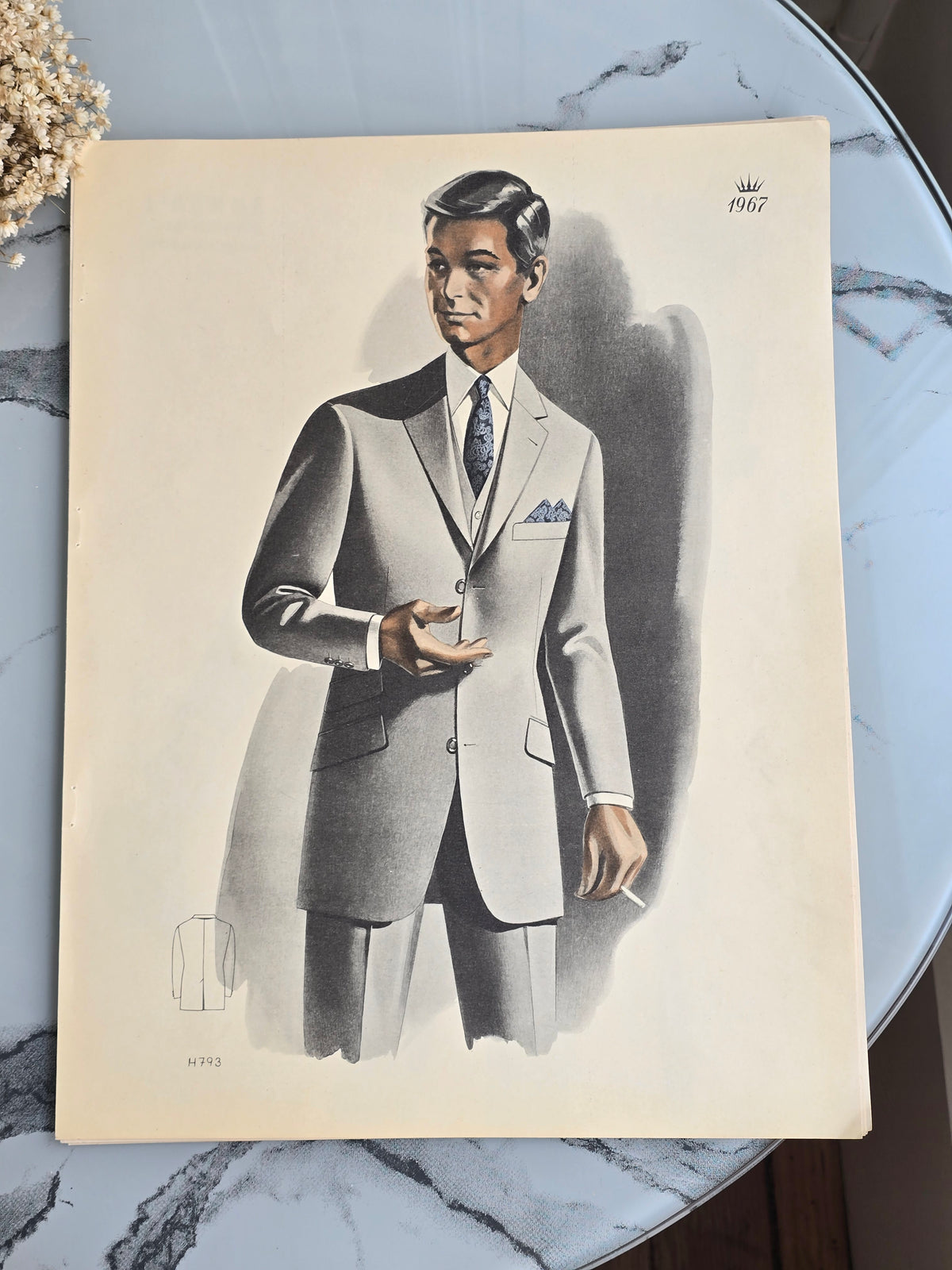 Gentleman muotikatalogin kuvia 1967