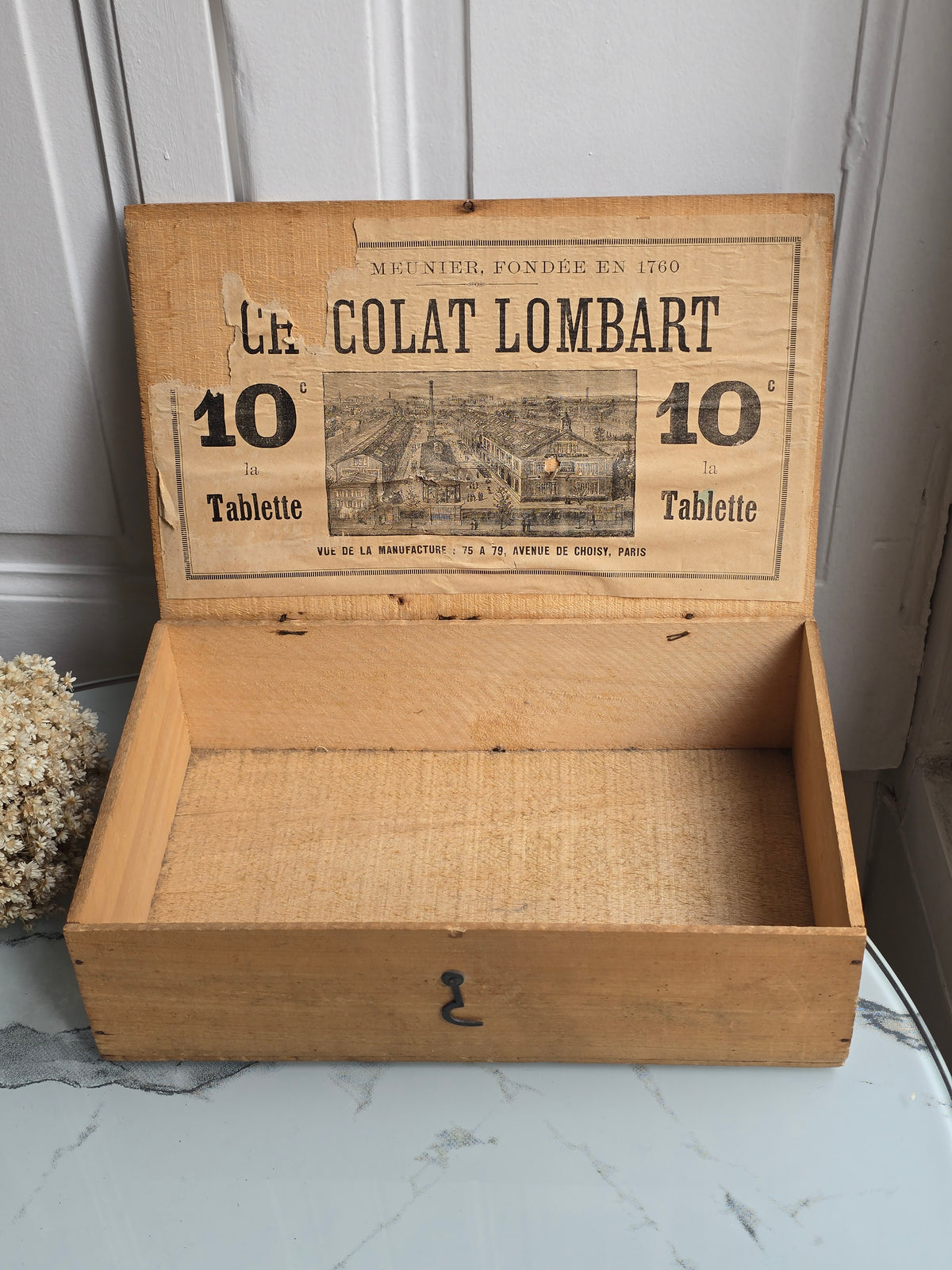 Chocolat Lombart puulaatikko