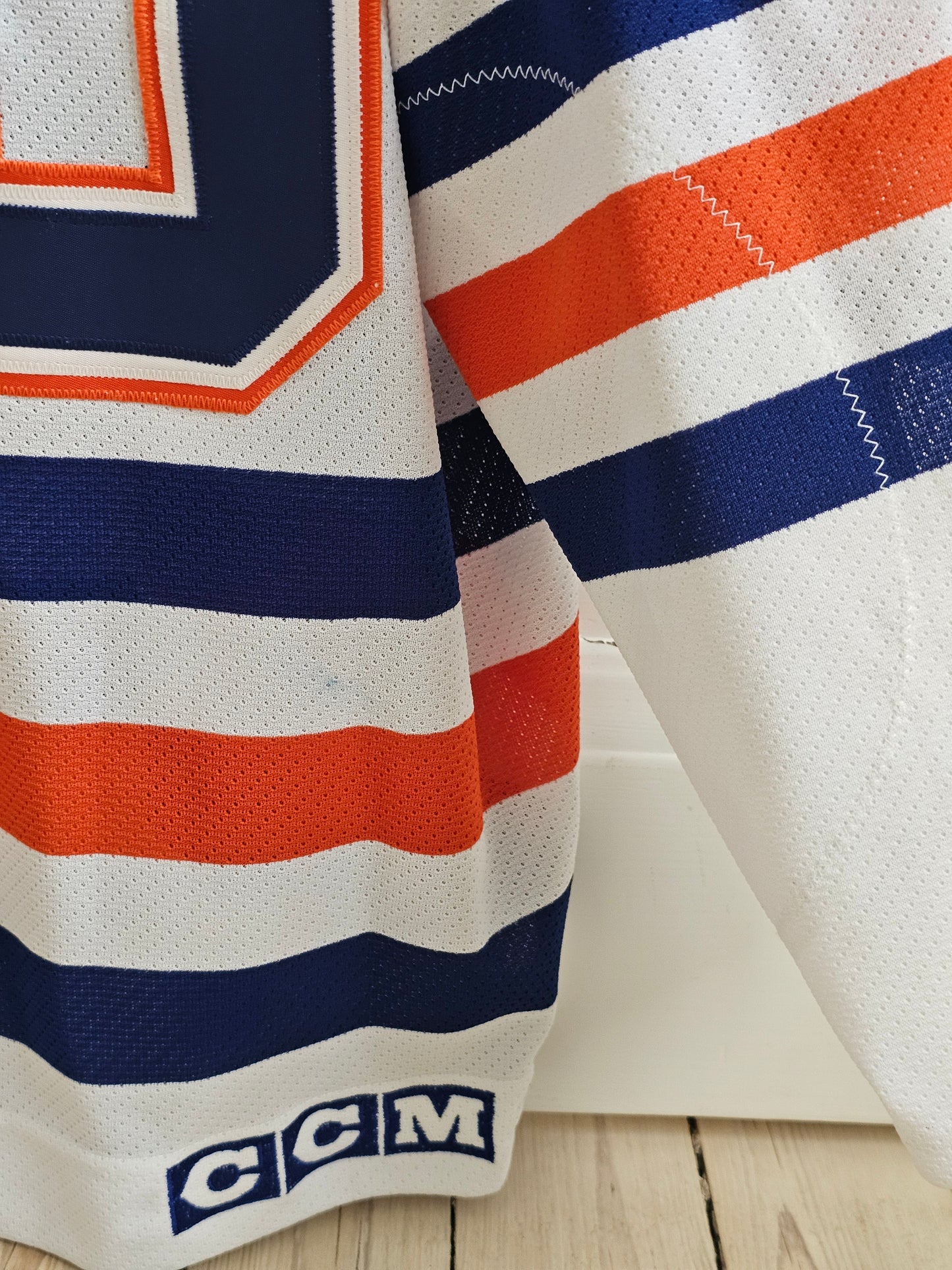 Wayne Gretzky Edmonton Oilers 80's jersey