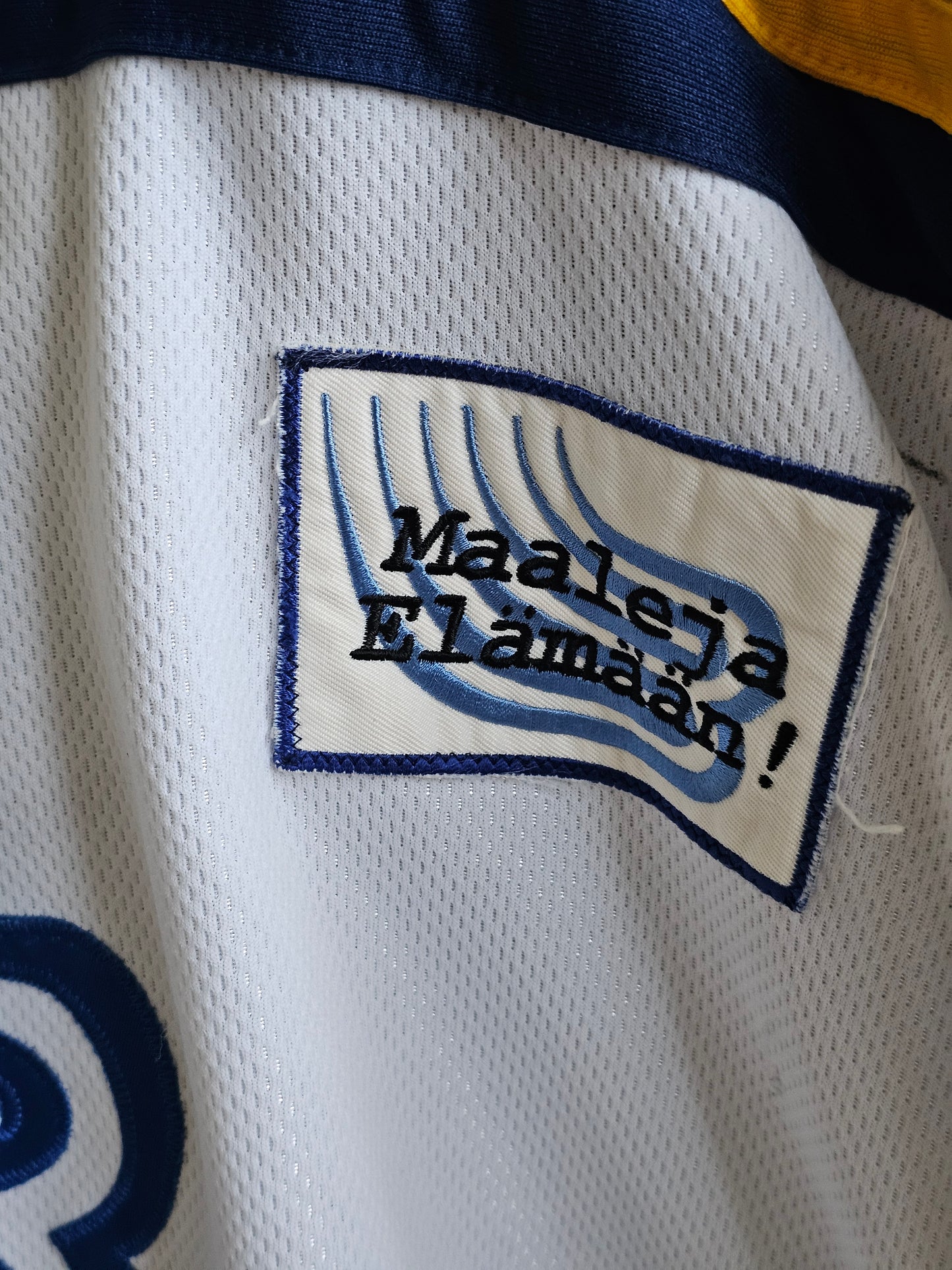 Vintage sm-liiga gameworn pelipaita joonas jääskeläinen