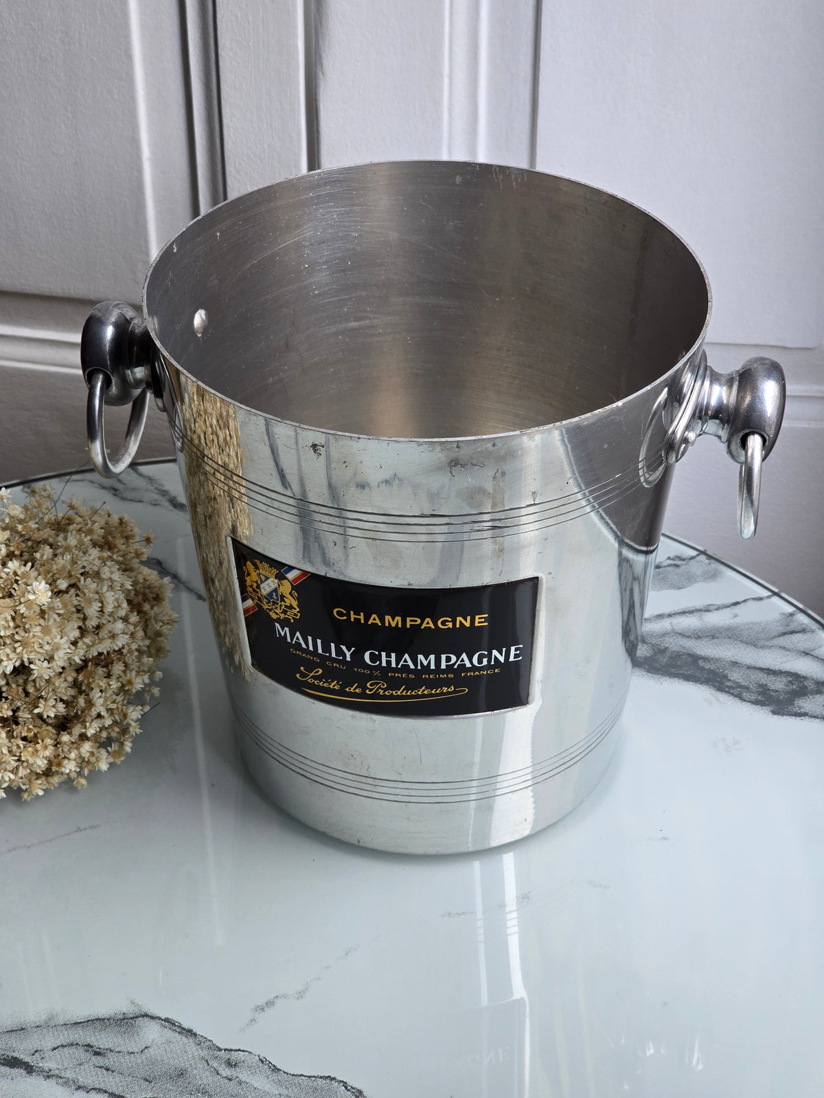 Vanha samppanja cooler