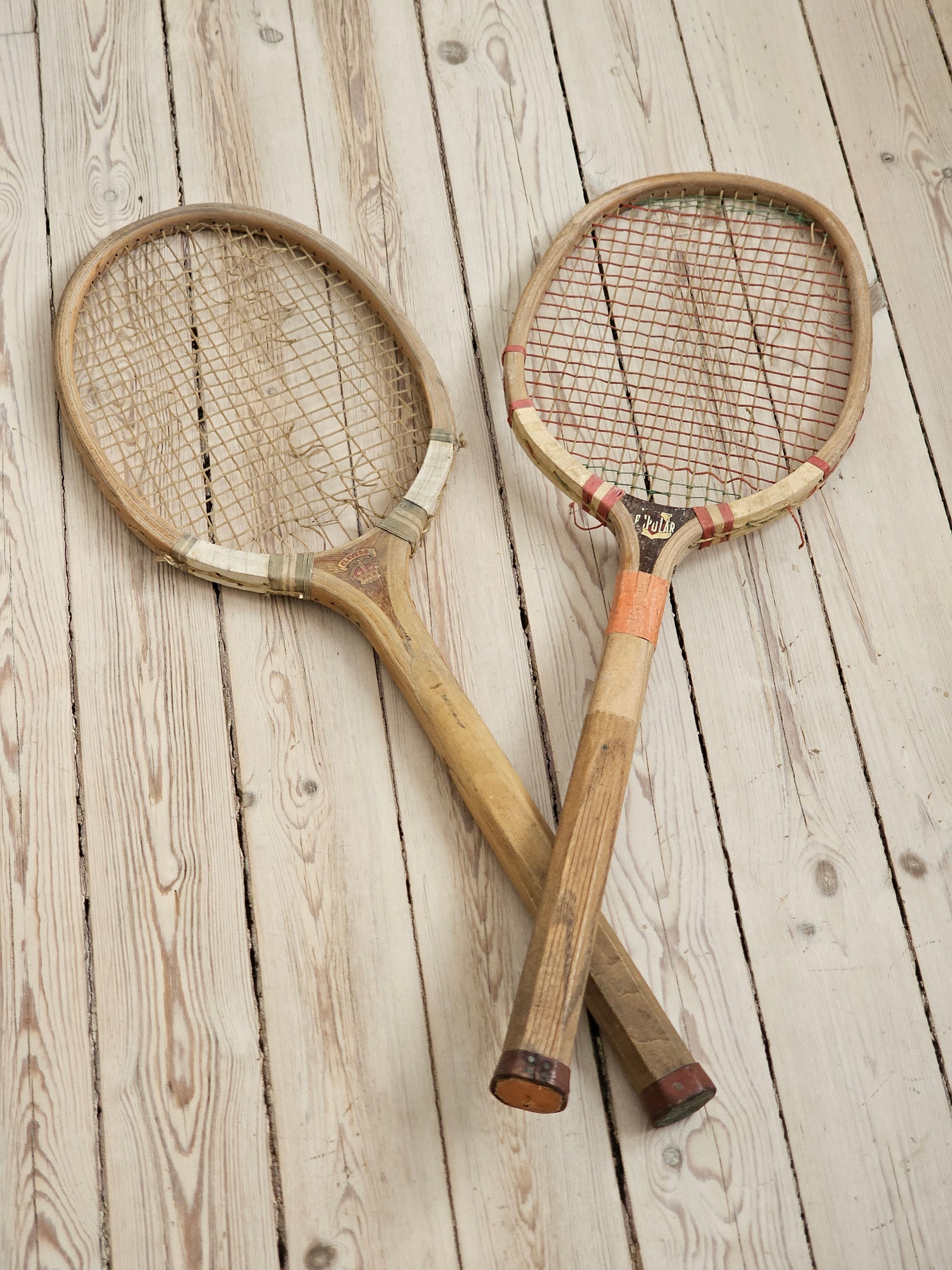 Vanhat antiikki tennismailat 1920-luku