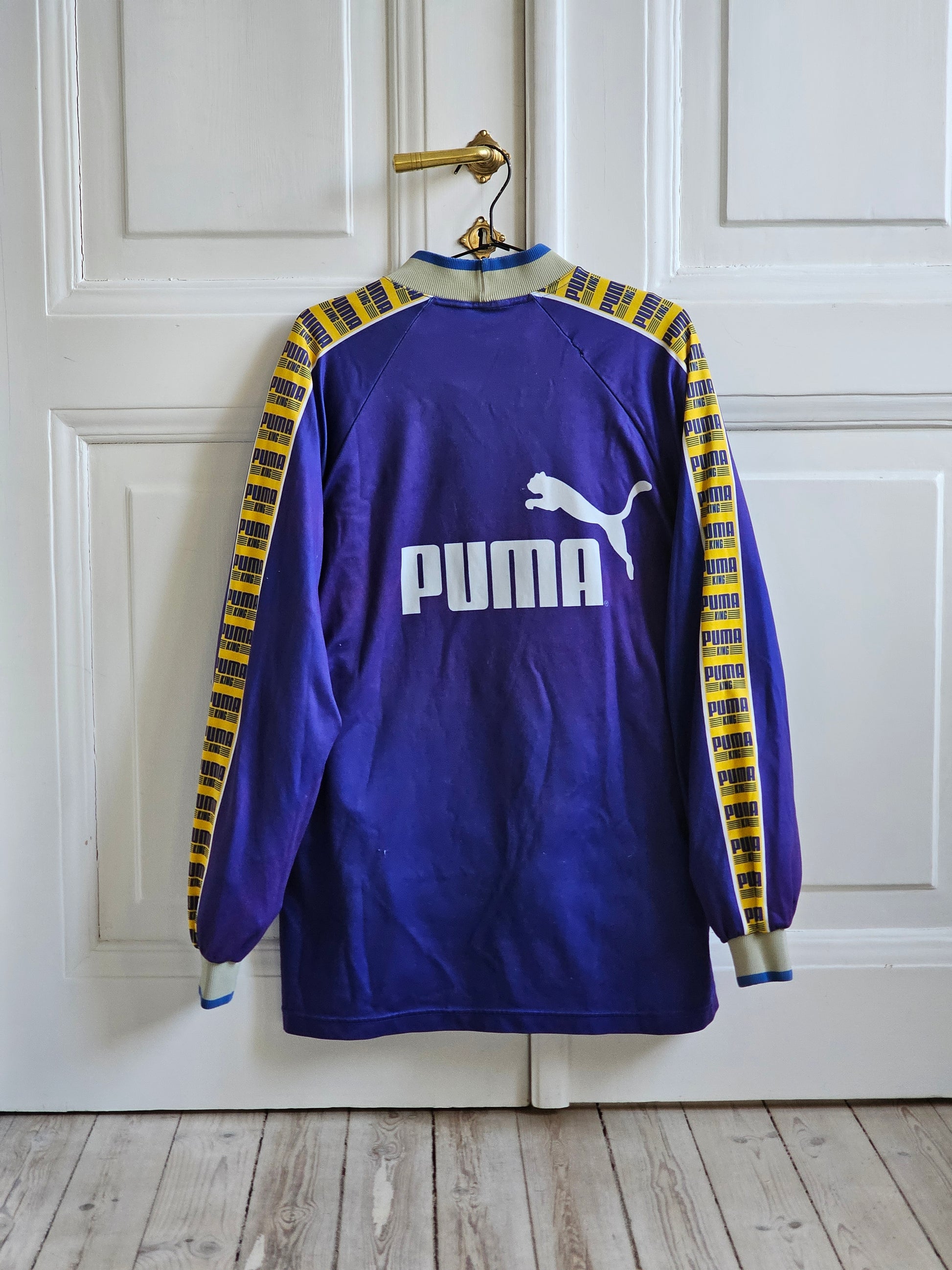 Jalkapallojoukkue AC Parman vintage collegepaita 95-96