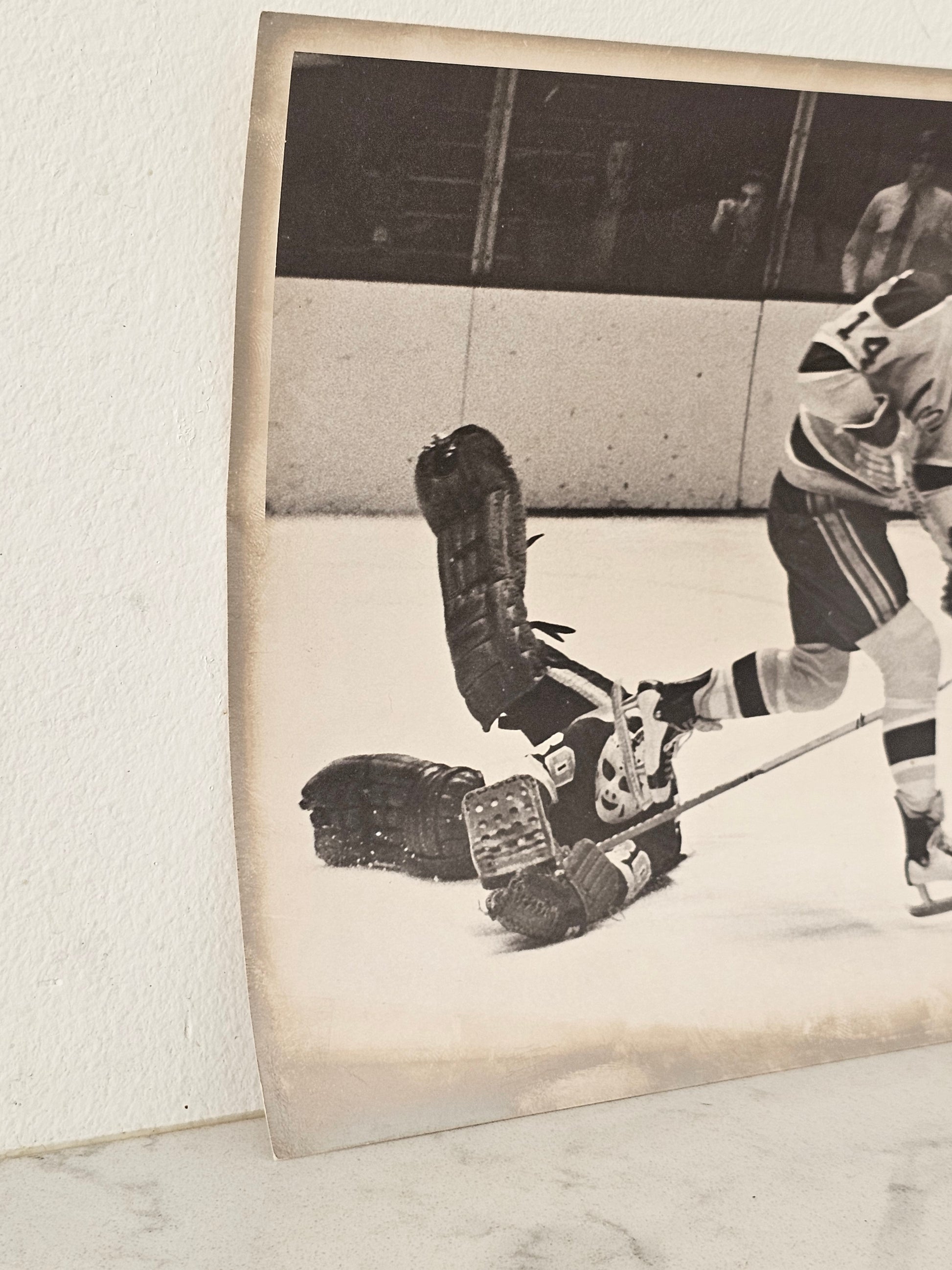 Vanha NHL-valokuva California Golden Seals-St. Louis Blues