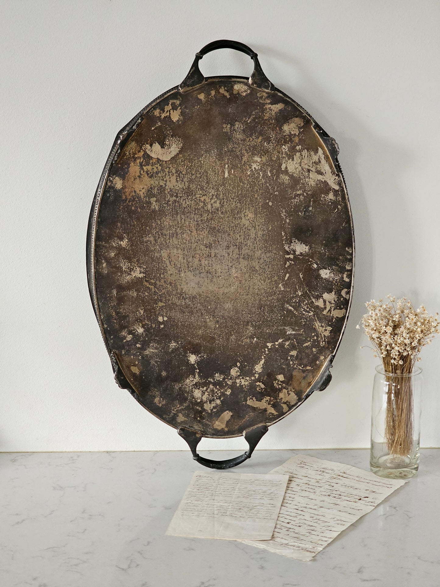 Italialainen iso vintage tarjotin