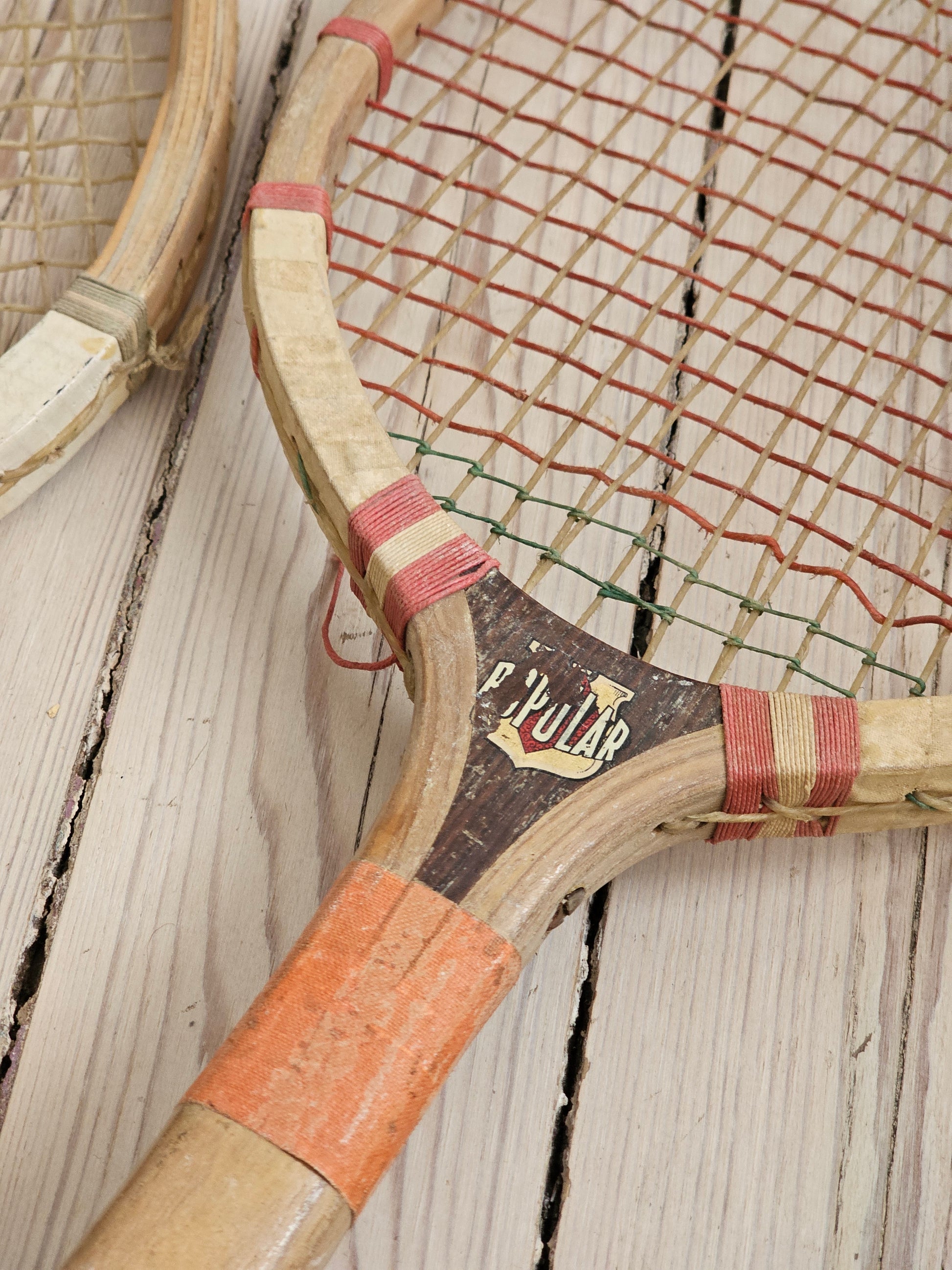 Vanhat antiikki tennismailat 1920-luku