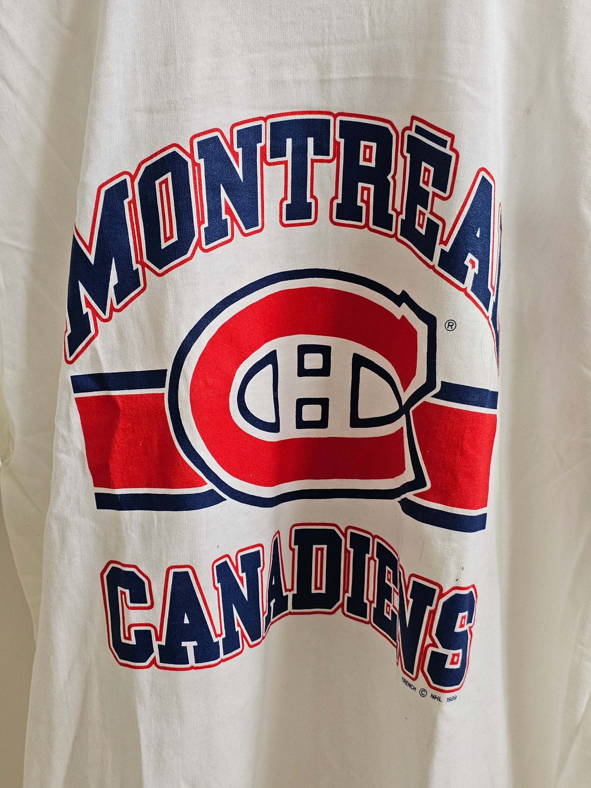 NHL-joukkue Montreal Canadiens t-paita 90-luku