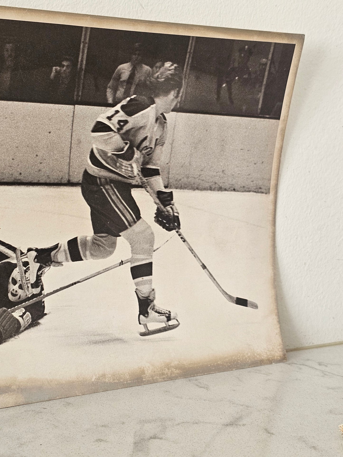 Vanha NHL-valokuva California Golden Seals-St. Louis Blues