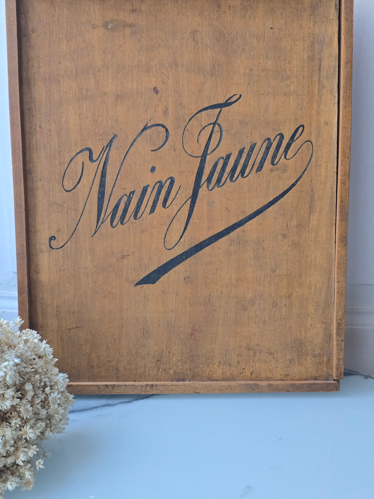 Vanha ranskalainen vintage-peli
