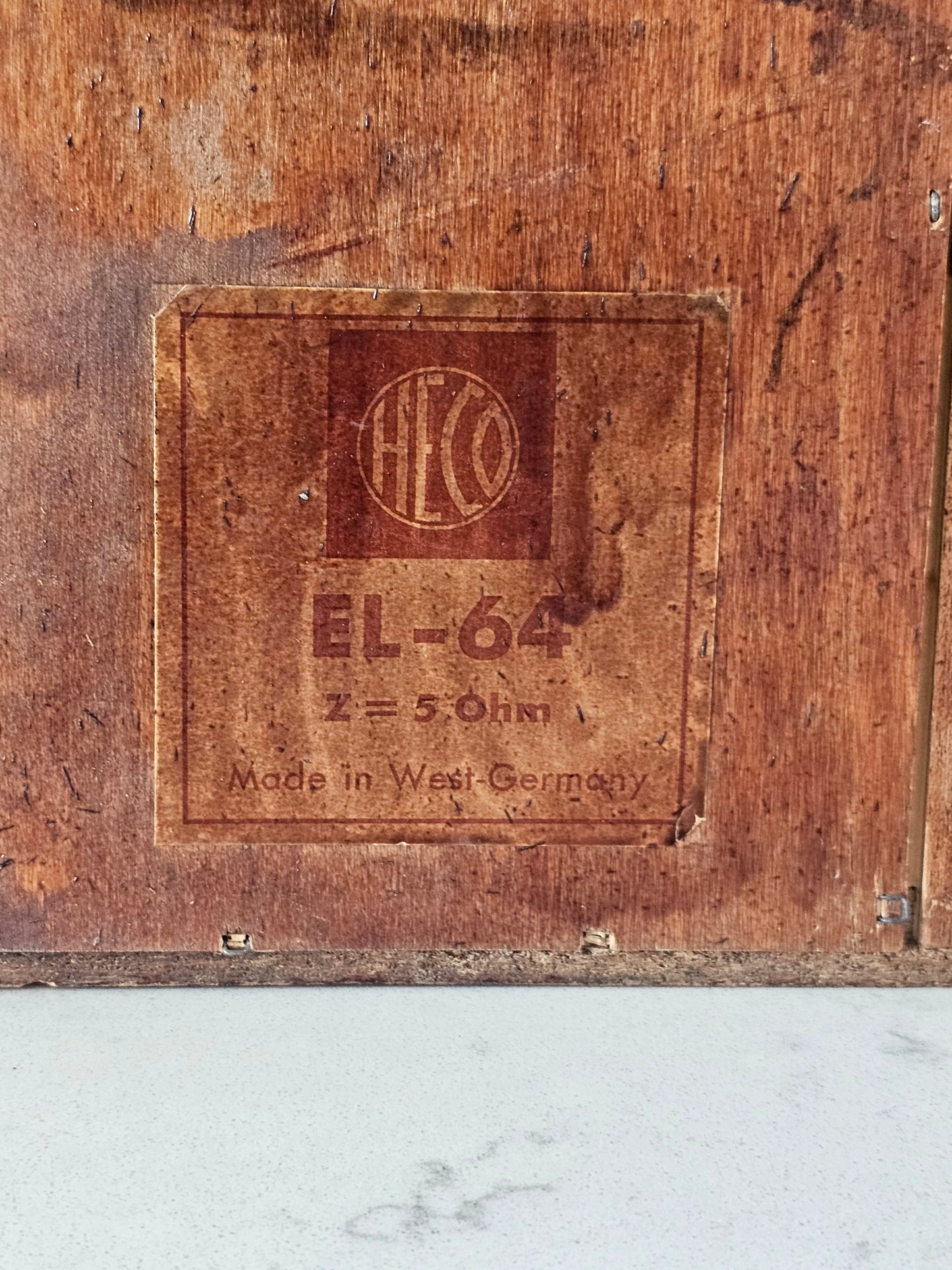 Vanha vintage Heco kaiutin