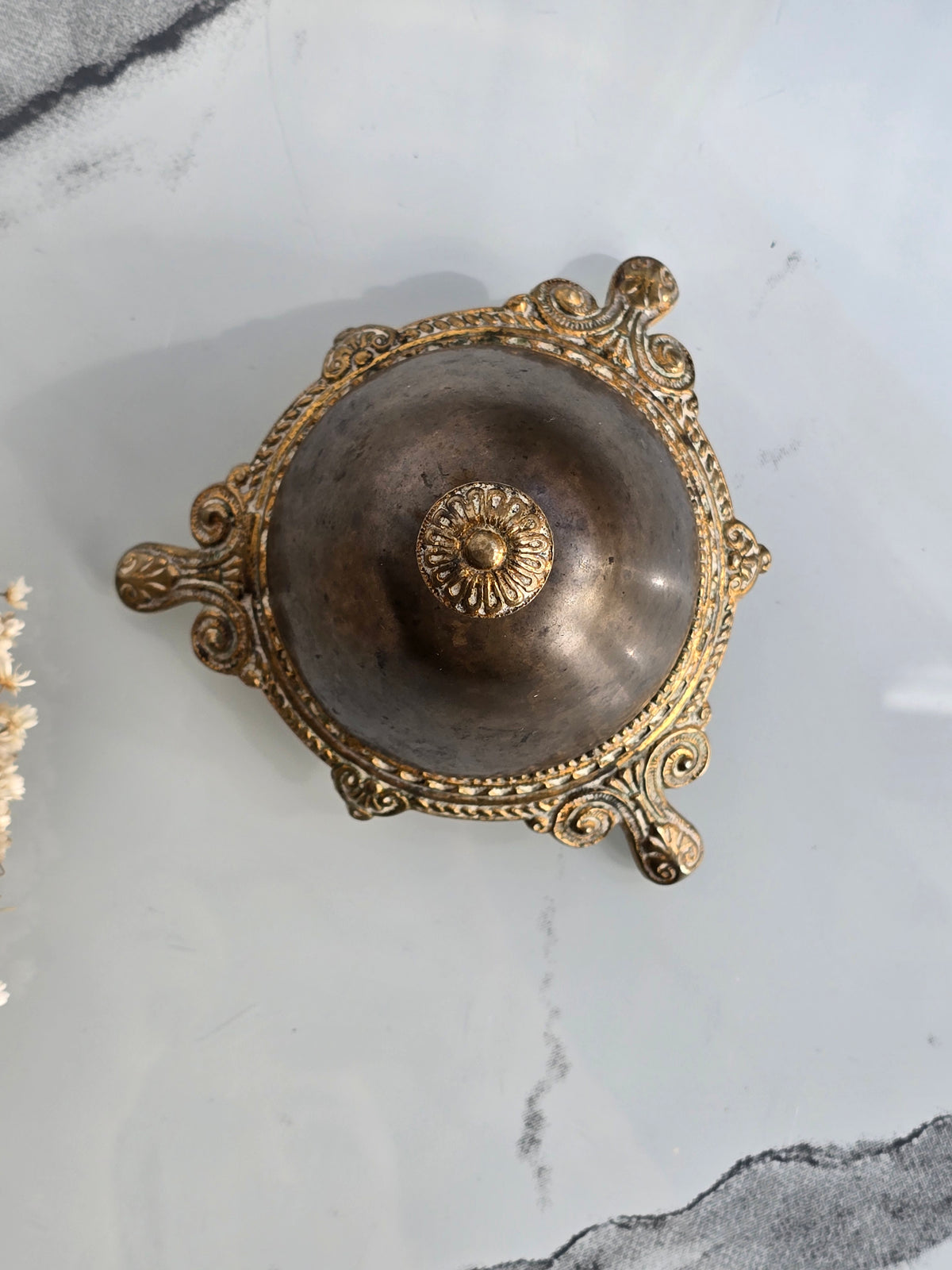 vanha vintage soittokello 