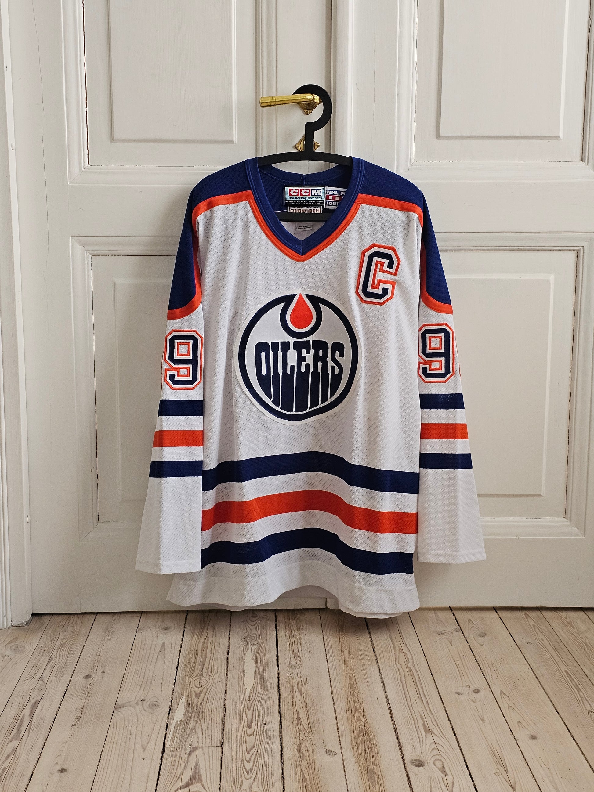 Wayne Gretzky Edmonton Oilers 80-luku pelipaita