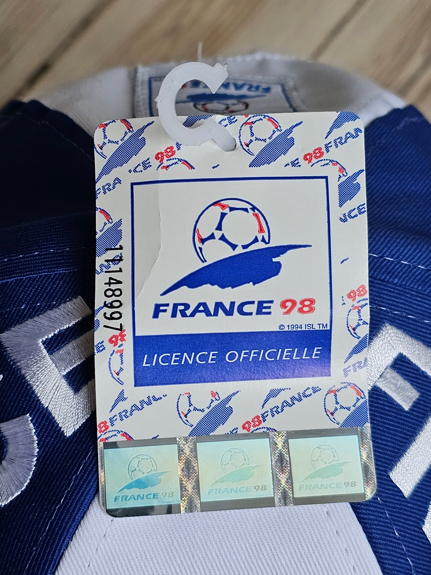 Jalkapallon MM-kisojen lippis 1998