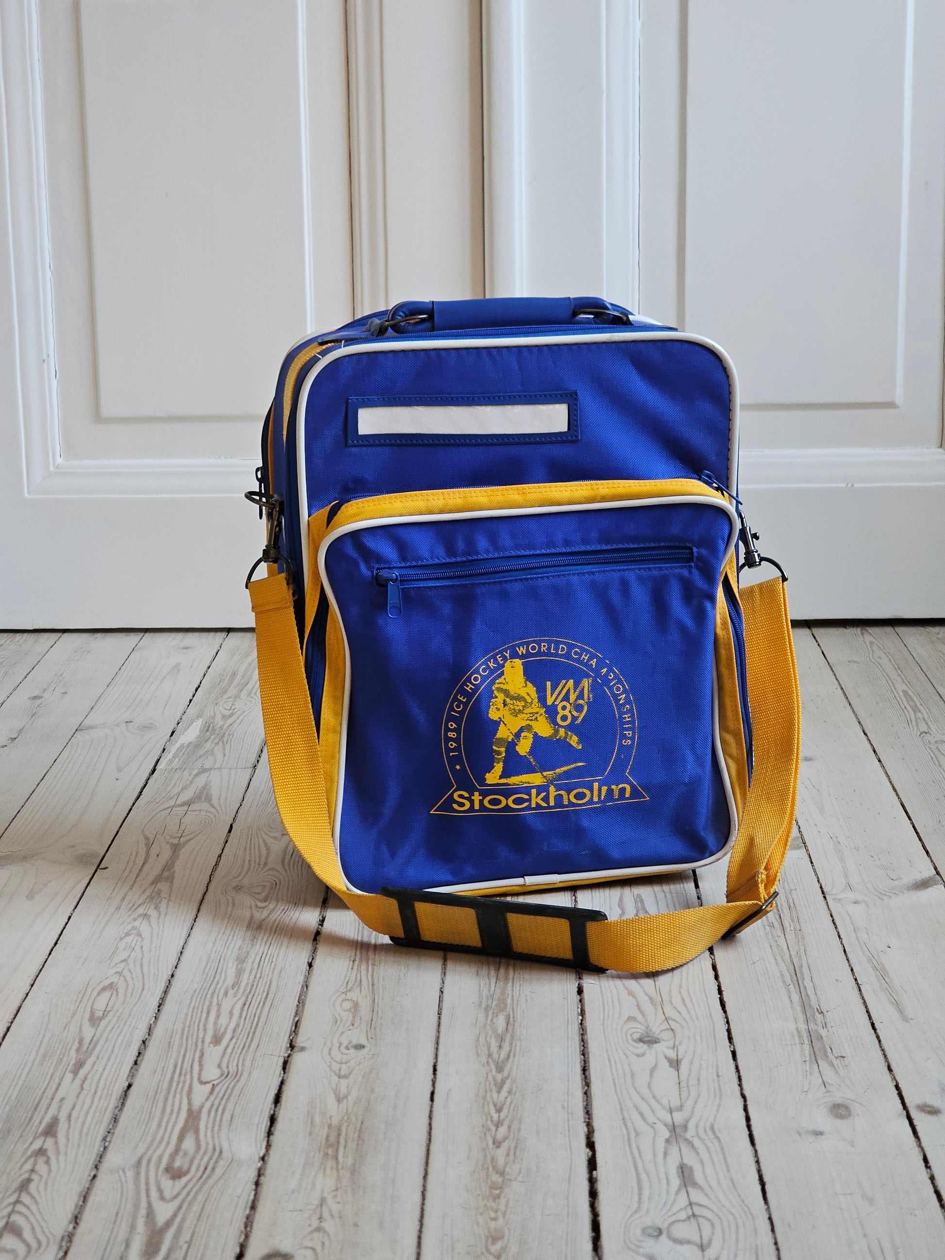 Stockholm VM 1989 vintage laukku