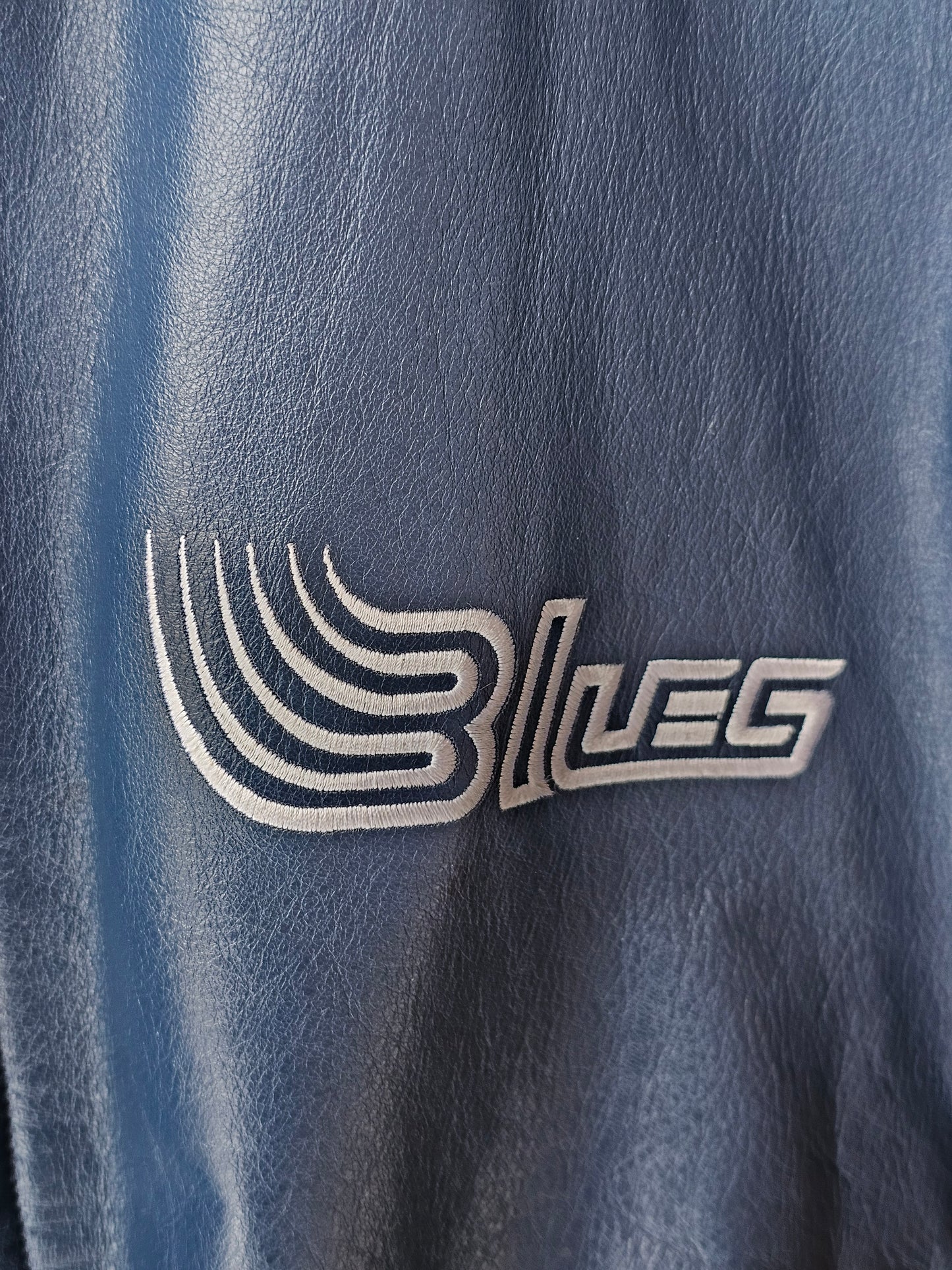 Espoo Blues vintage nahkatakki 90's