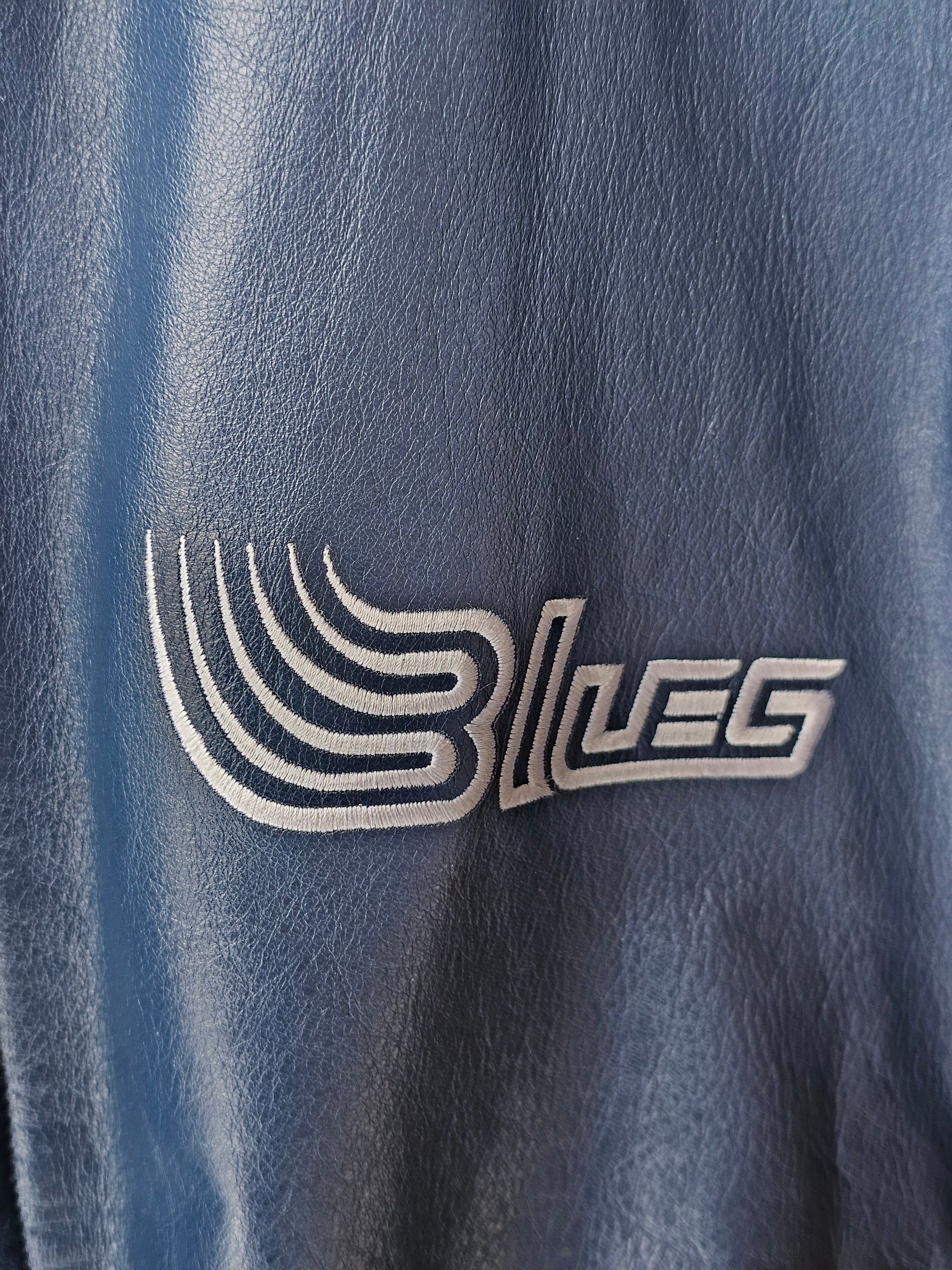 Espoo Blues vintage nahkatakki 90's